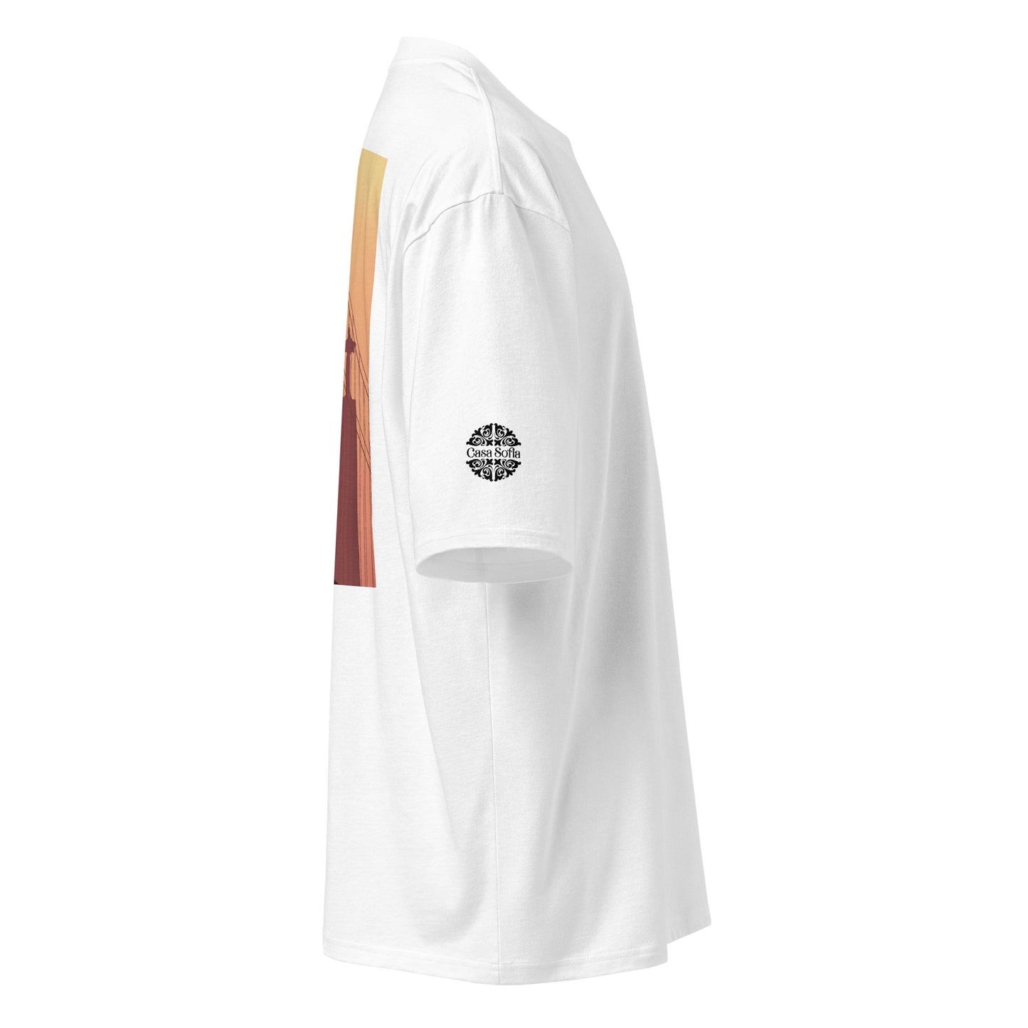 T-shirt oversized “Pôr do Sol em Lisboa”