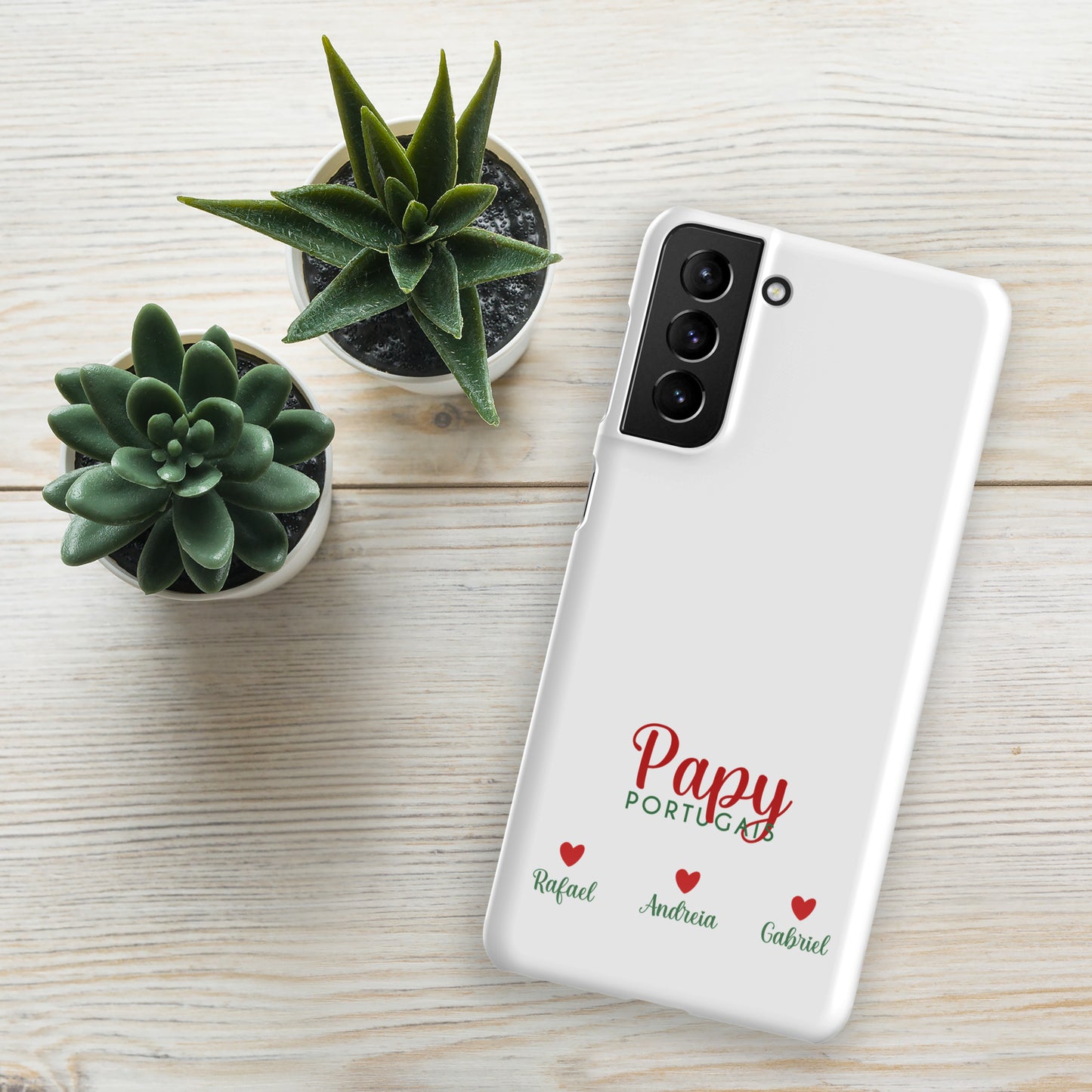 Coque Samsung rigide « Papy portugais » personnalisable