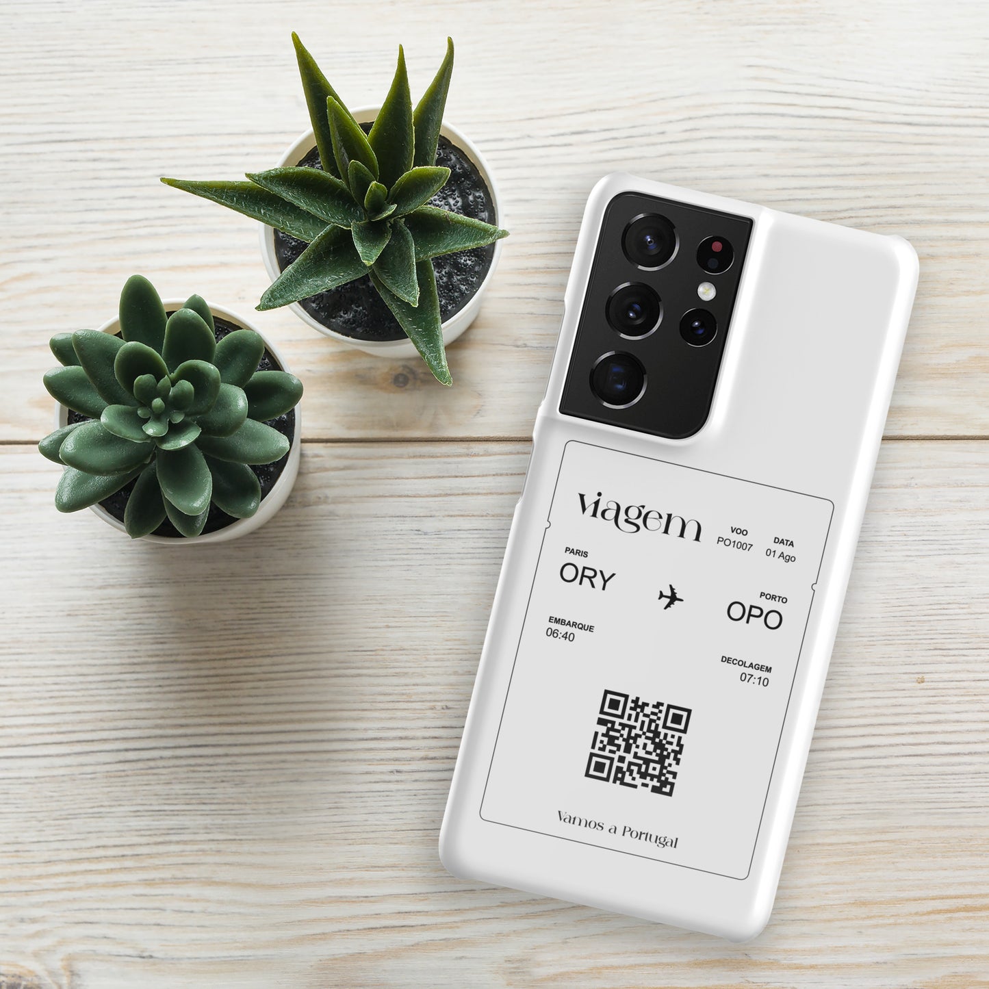 Coque Samsung rigide « Paris - Porto » personnalisable