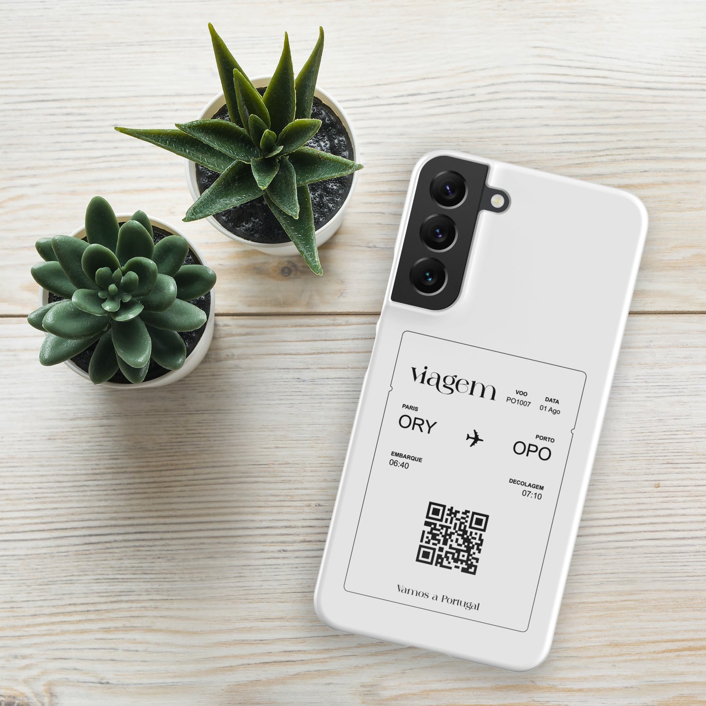 Coque Samsung rigide « Paris - Porto » personnalisable