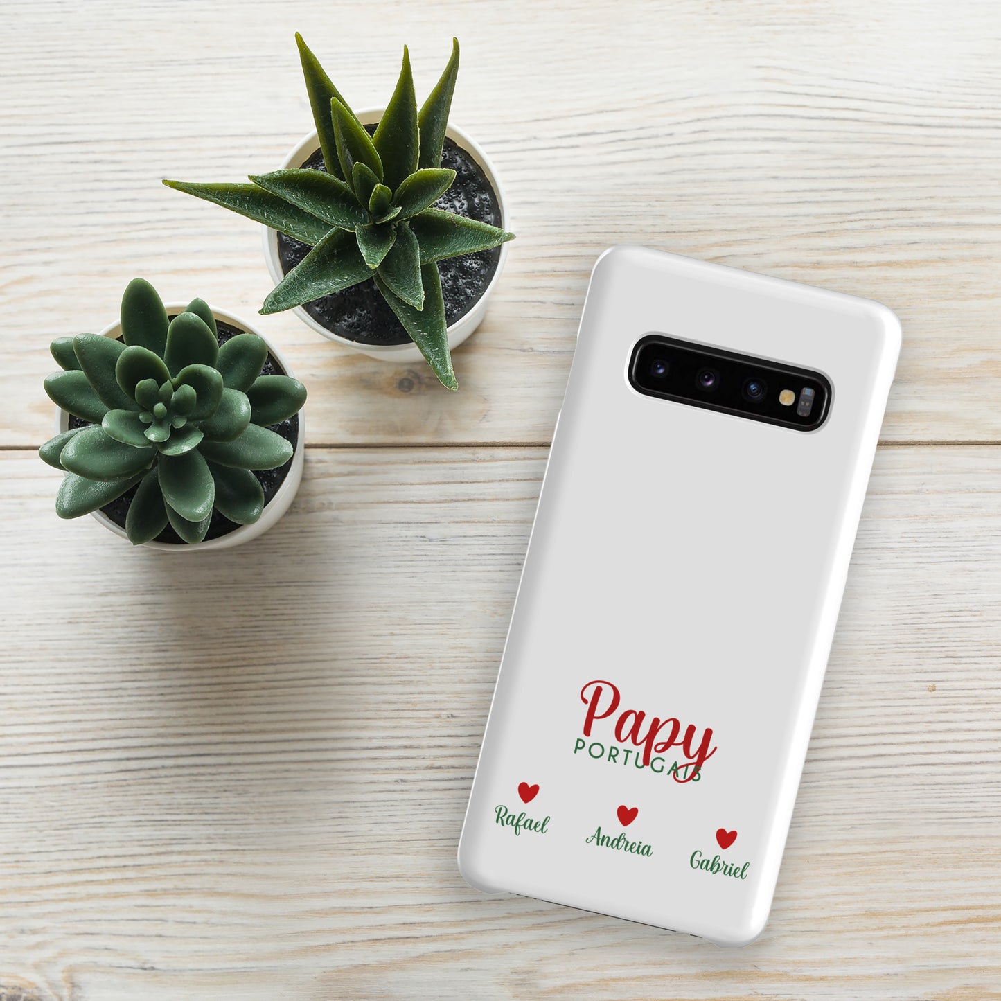 Coque Samsung rigide « Papy portugais » personnalisable