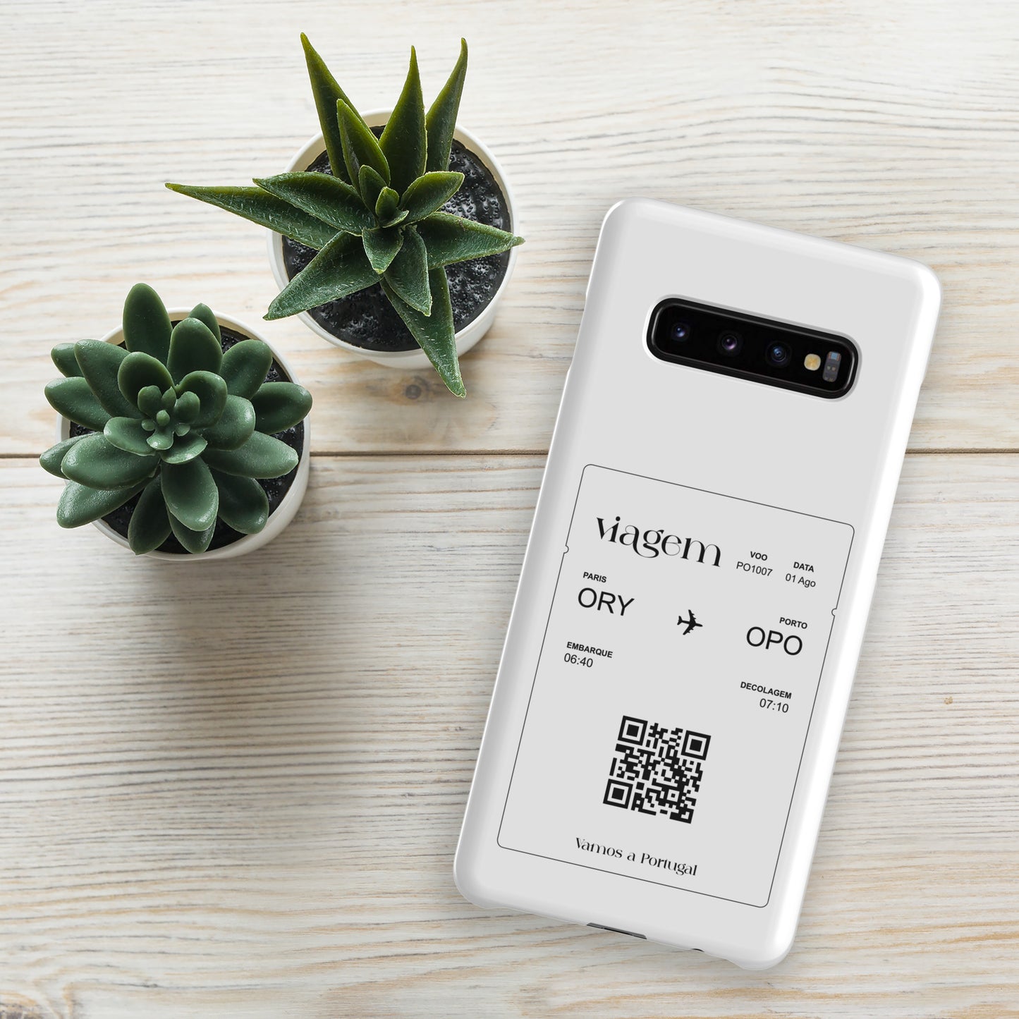 Coque Samsung rigide « Paris - Porto » personnalisable