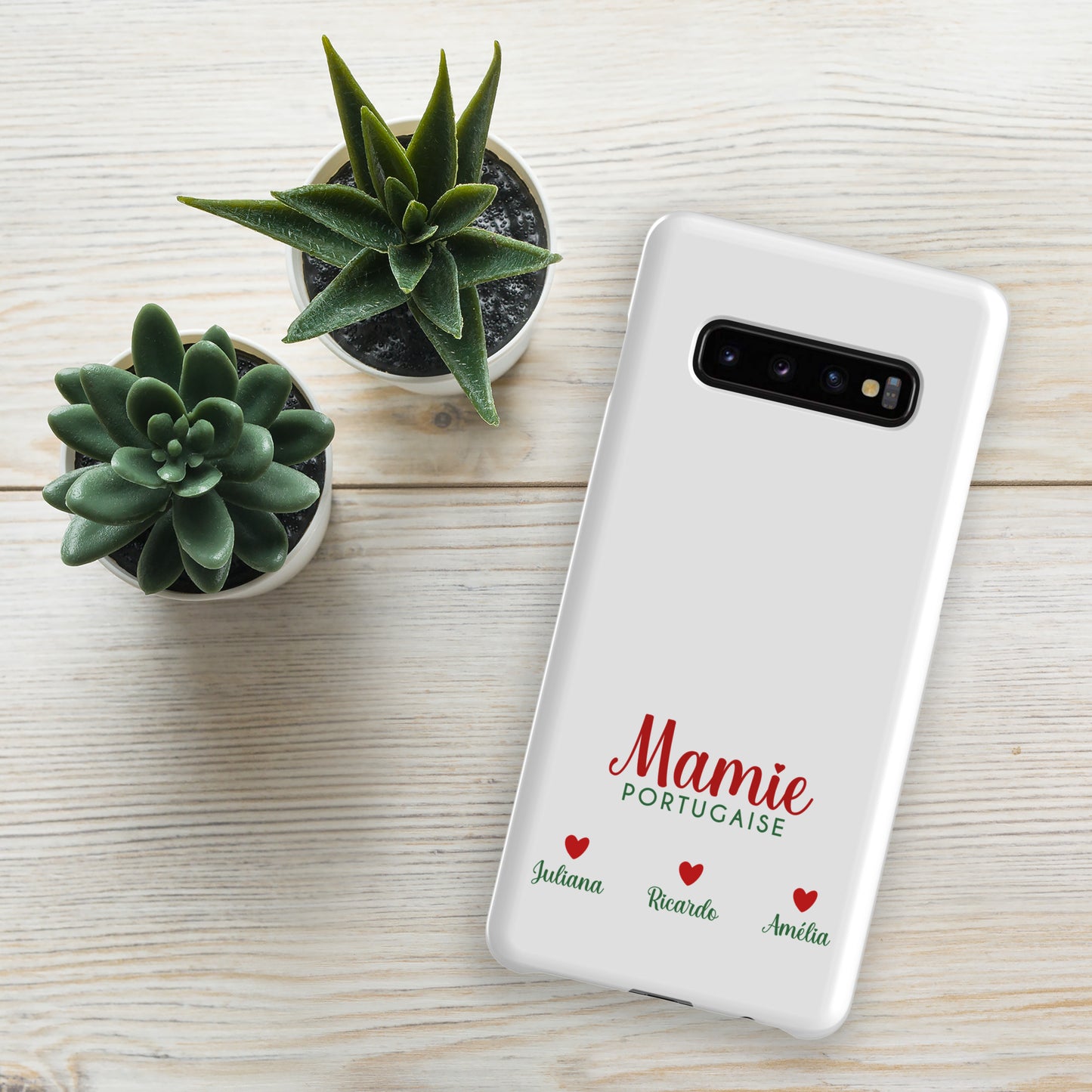 Coque Samsung rigide « Mamie portugaise » personnalisable