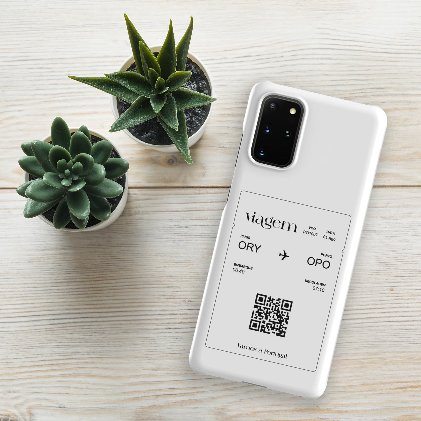 Coque Samsung rigide « Paris - Porto » personnalisable