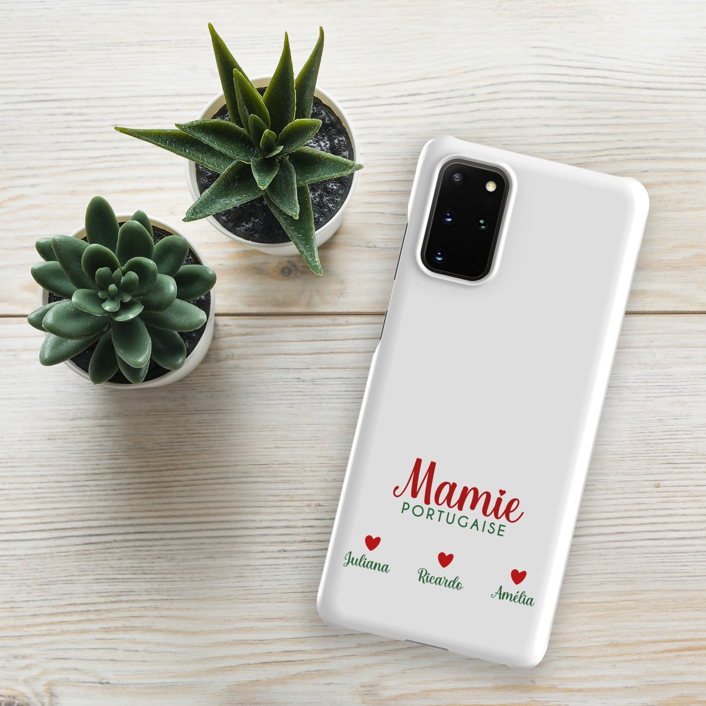 Coque Samsung rigide « Mamie portugaise » personnalisable