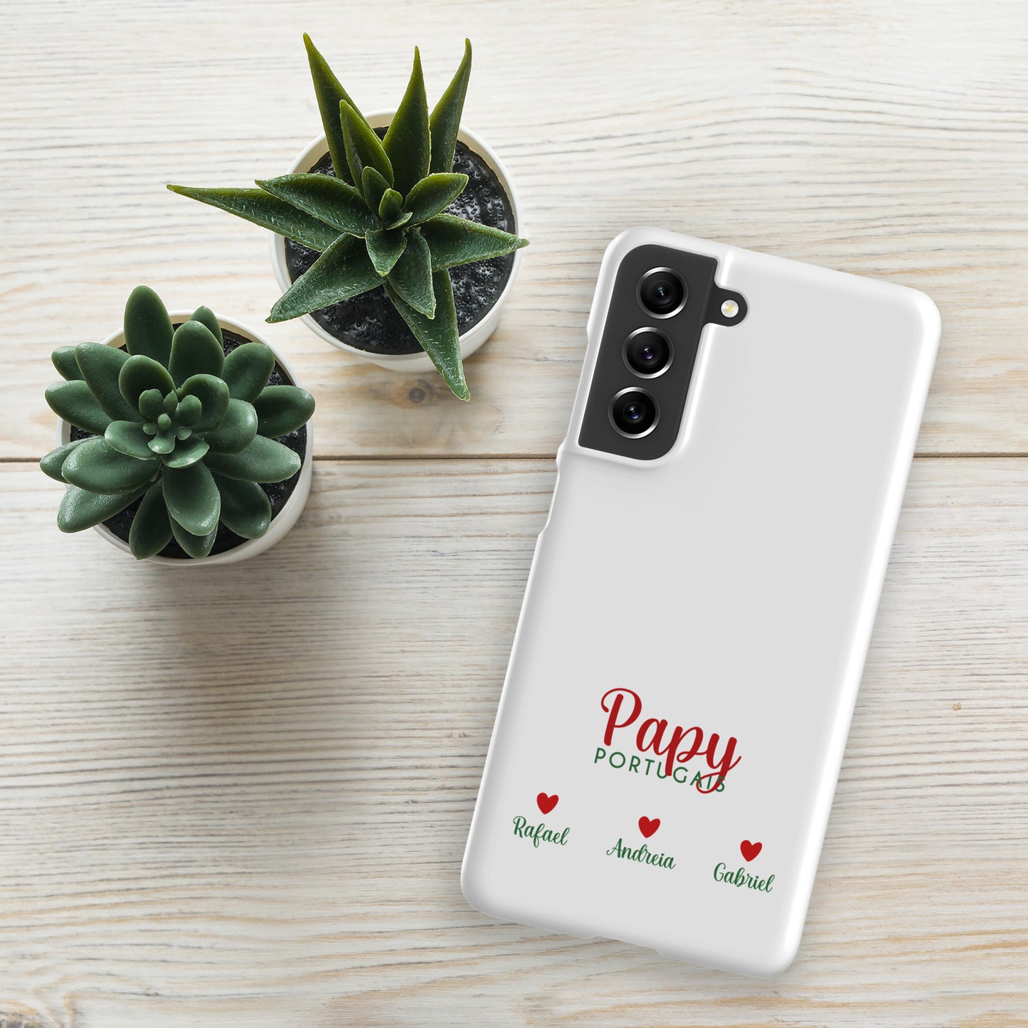 Coque Samsung rigide « Papy portugais » personnalisable