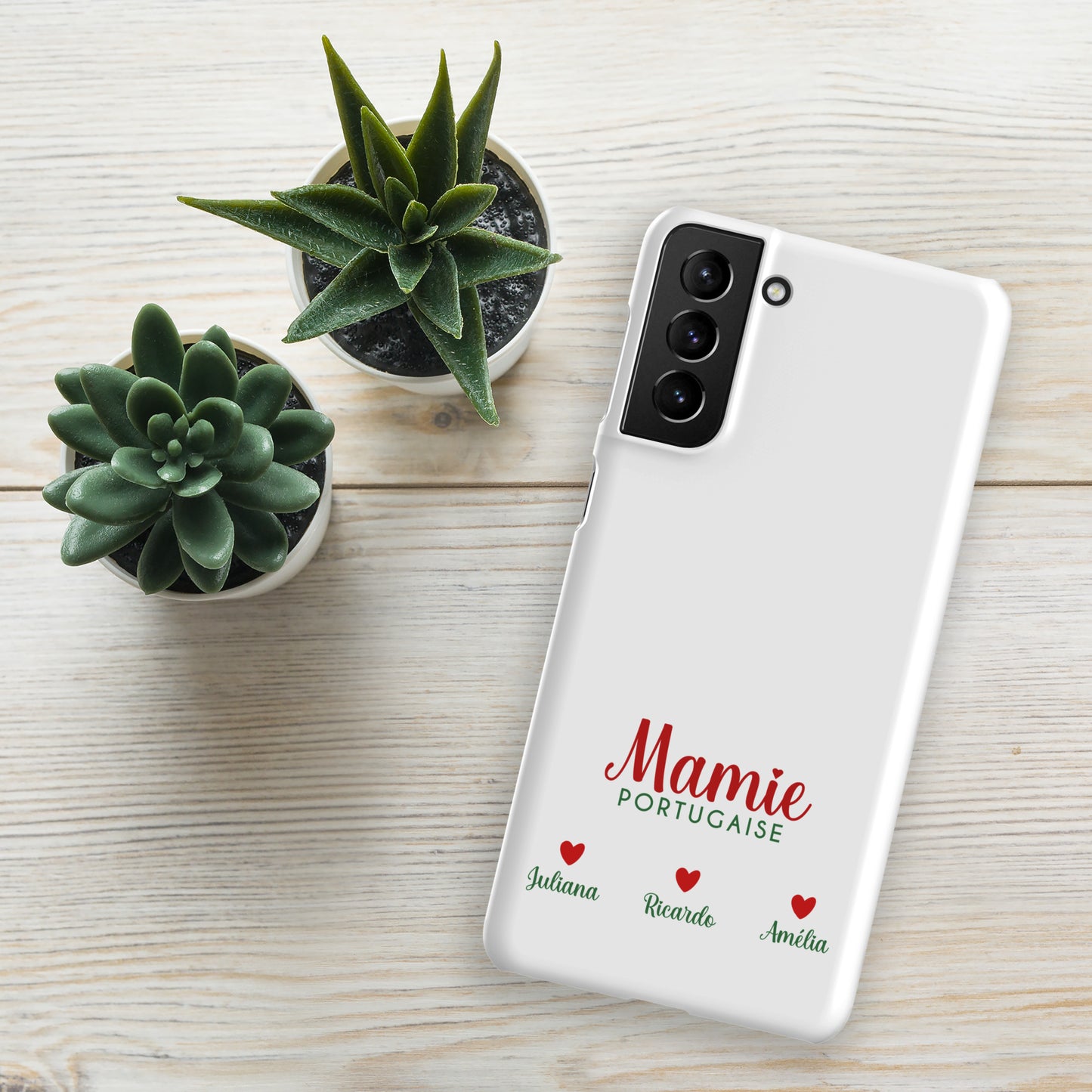 Coque Samsung rigide « Mamie portugaise » personnalisable