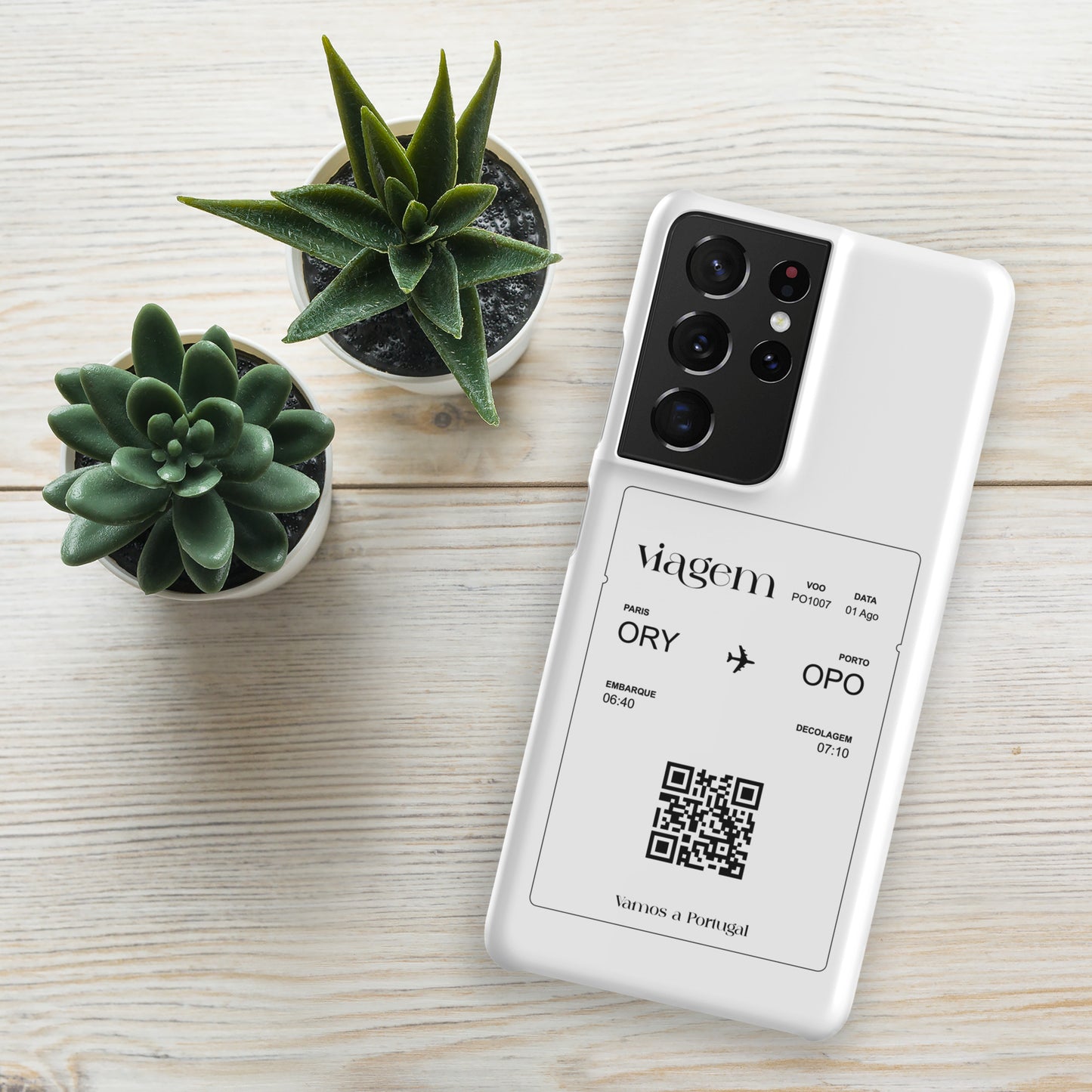 Coque Samsung rigide « Paris - Porto » personnalisable