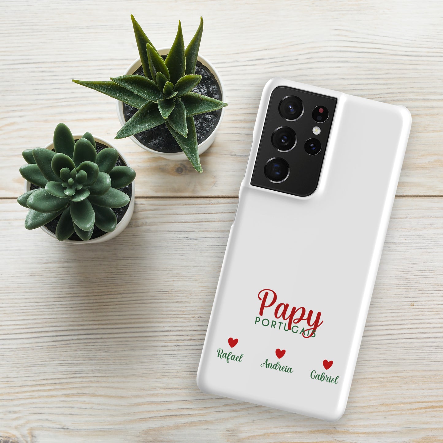 Coque Samsung rigide « Papy portugais » personnalisable