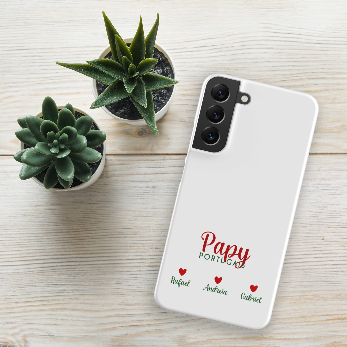Coque Samsung rigide « Papy portugais » personnalisable