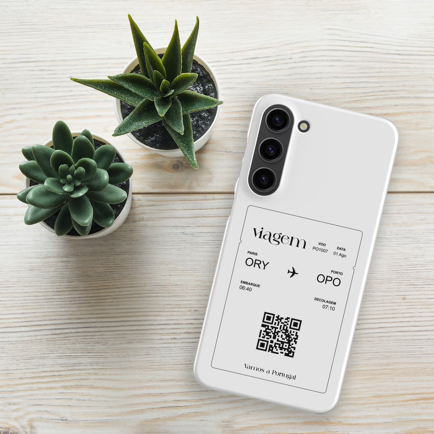 Coque Samsung rigide « Paris - Porto » personnalisable