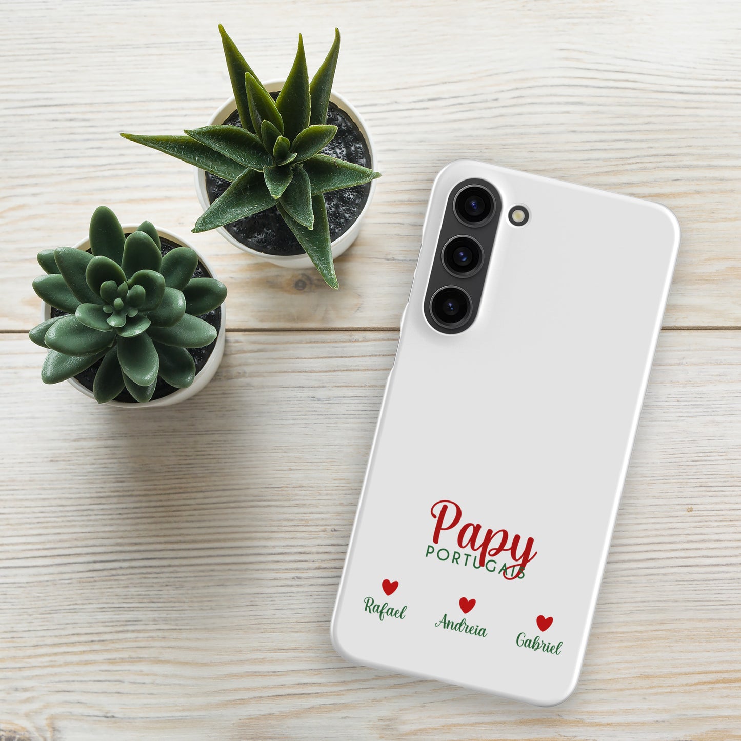 Coque Samsung rigide « Papy portugais » personnalisable
