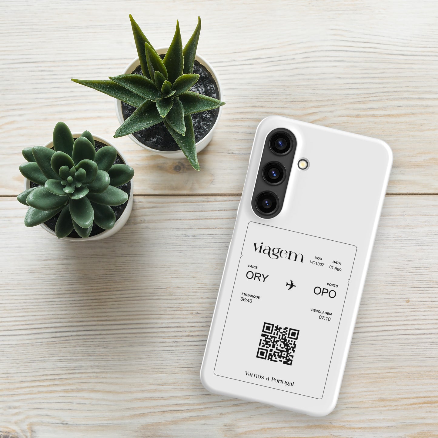 Coque Samsung rigide « Paris - Porto » personnalisable