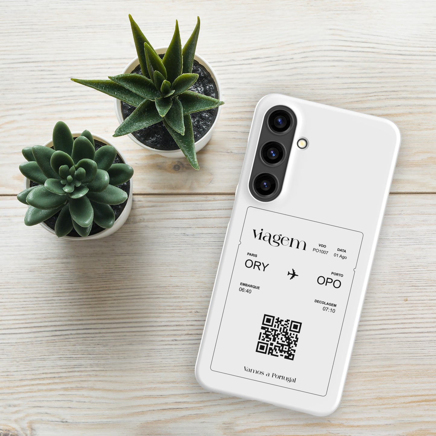 Coque Samsung rigide « Paris - Porto » personnalisable