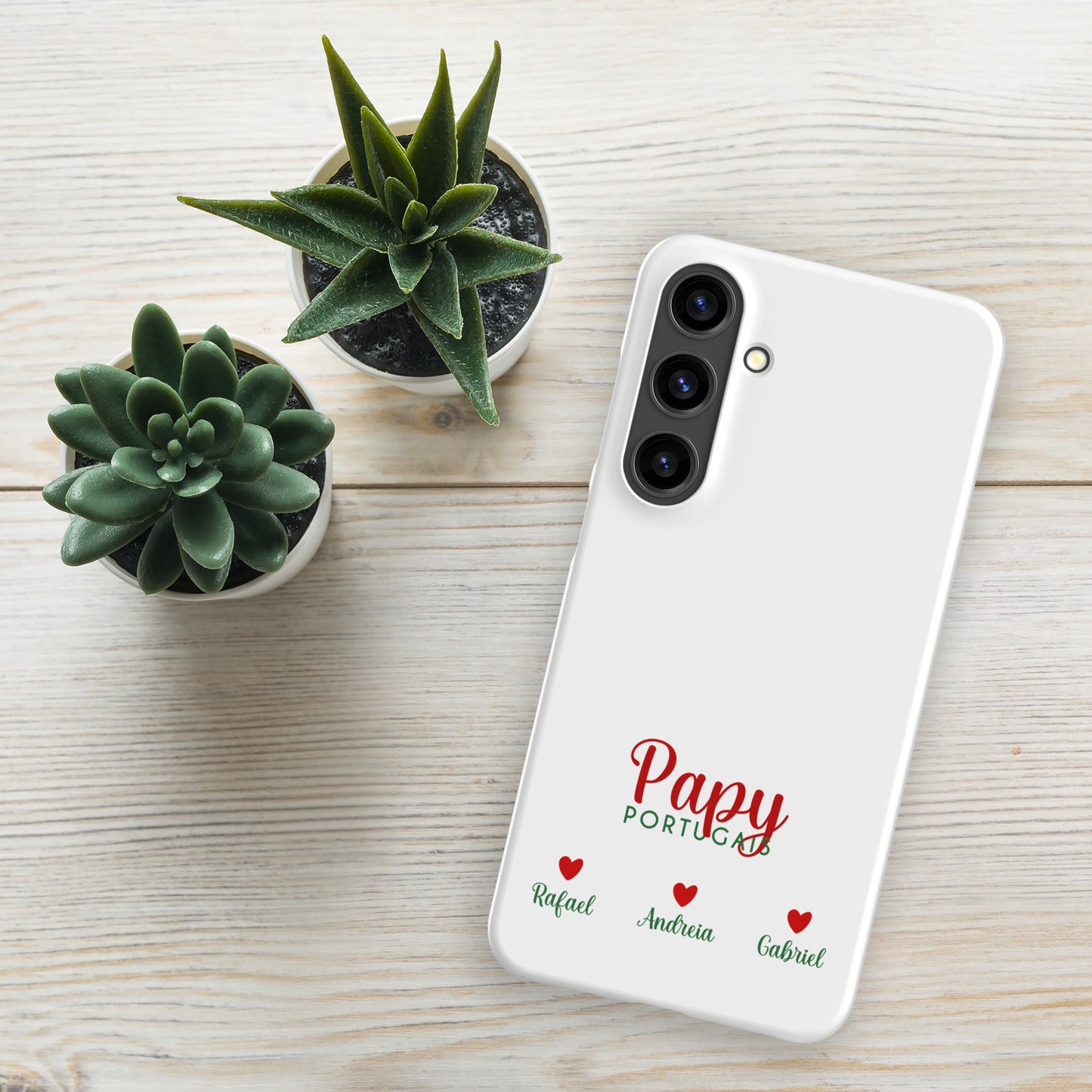 Coque Samsung rigide « Papy portugais » personnalisable