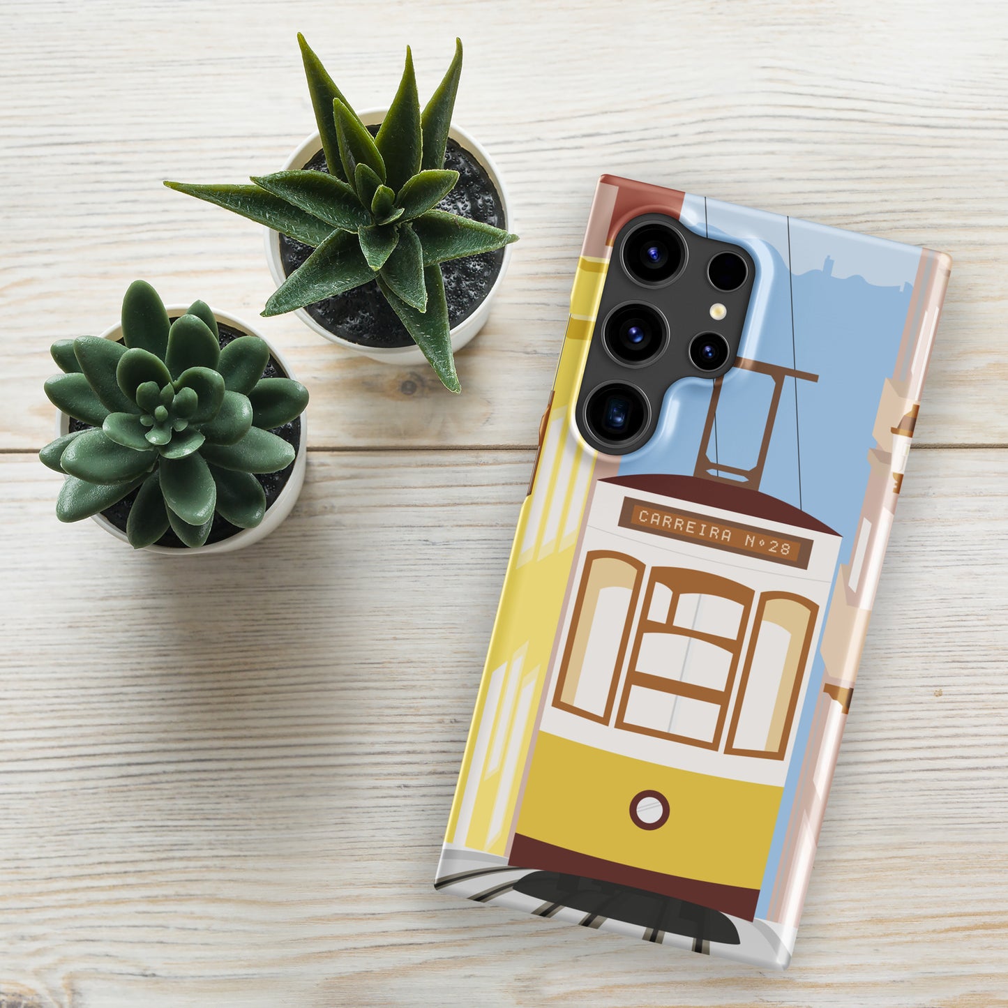 Coque Samsung rigide « Tramway Lisbonne »