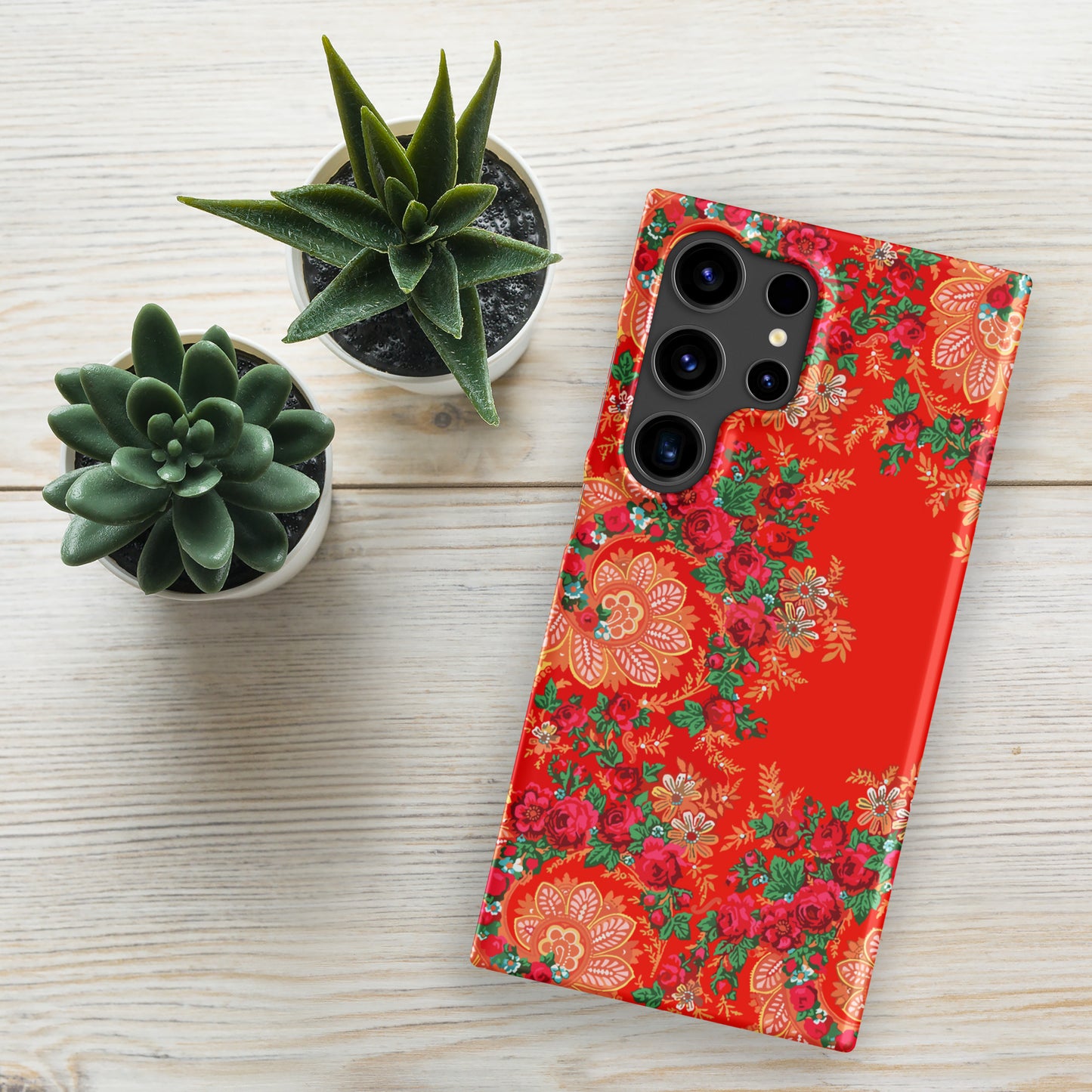 Coque Samsung rigide « Foulard portugais Minhoto rouge »