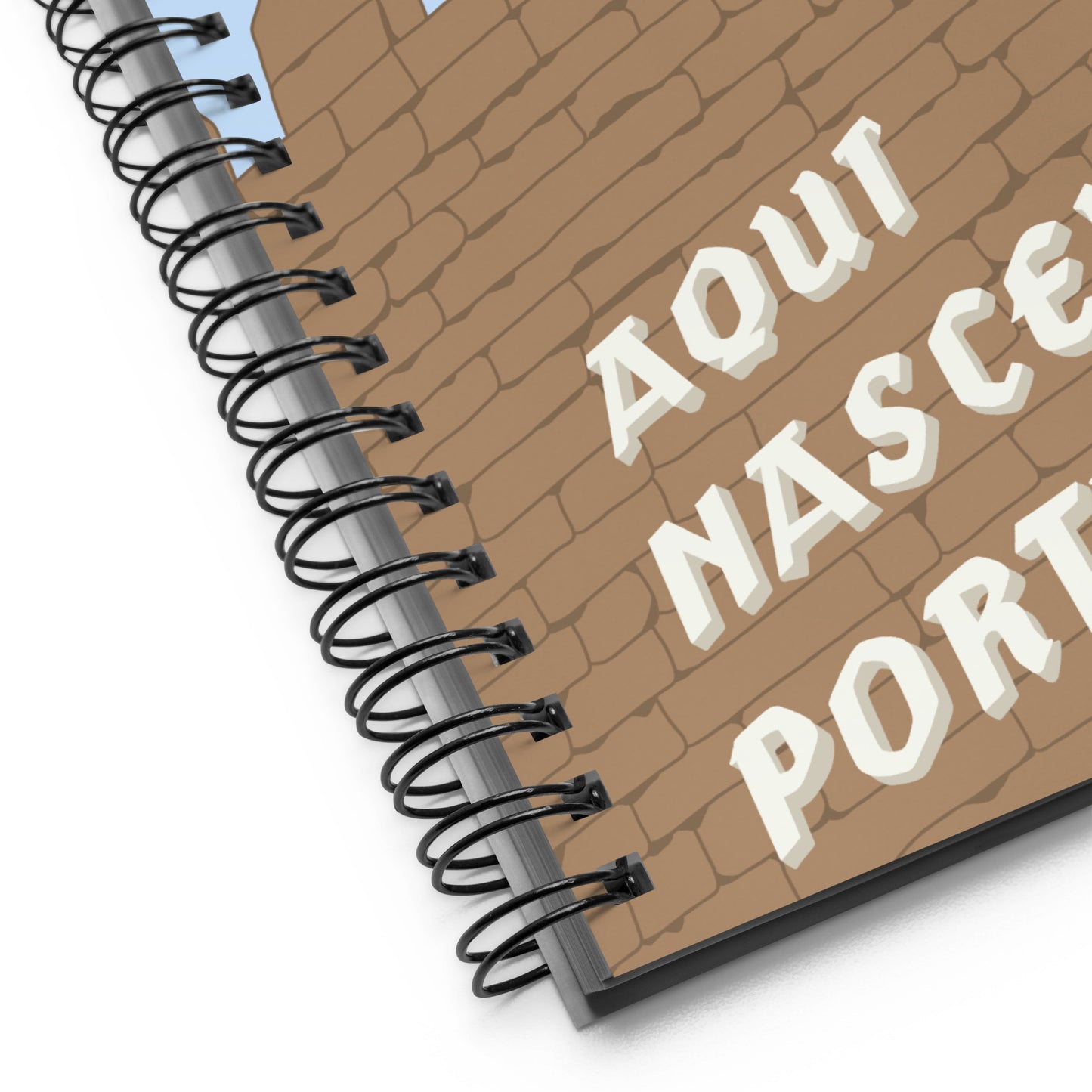 Carnet A5 à spirales « Aqui Nasceu Portugal »