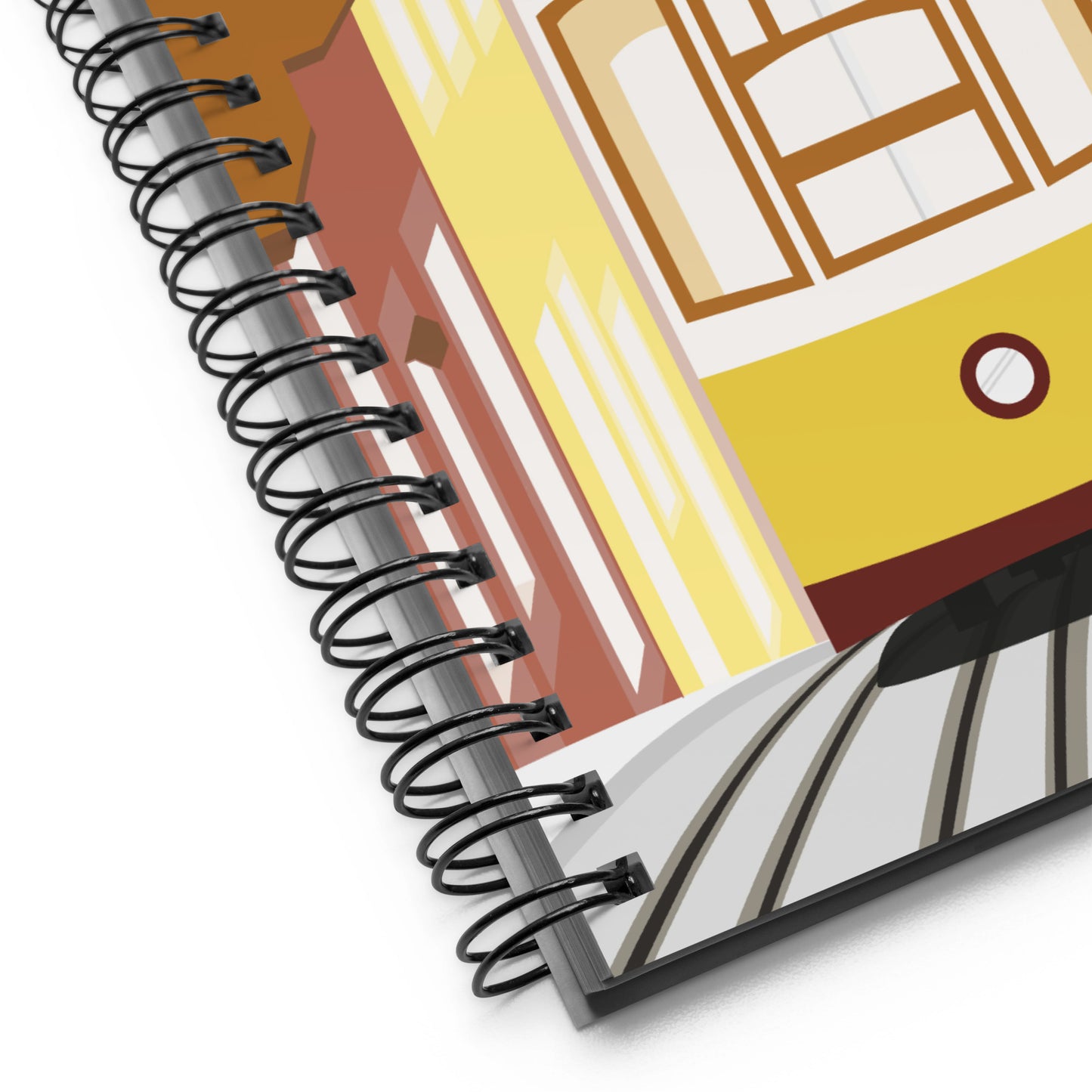 Carnet A5 à spirales « Tramway Lisbonne »