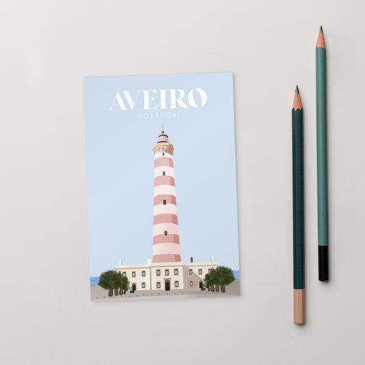 Carte postale « Phare d’Aveiro »