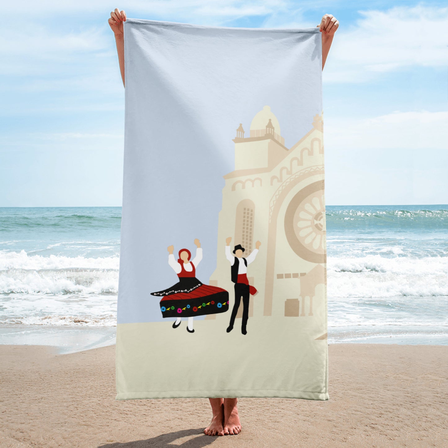Serviette de plage "Minhotos"
