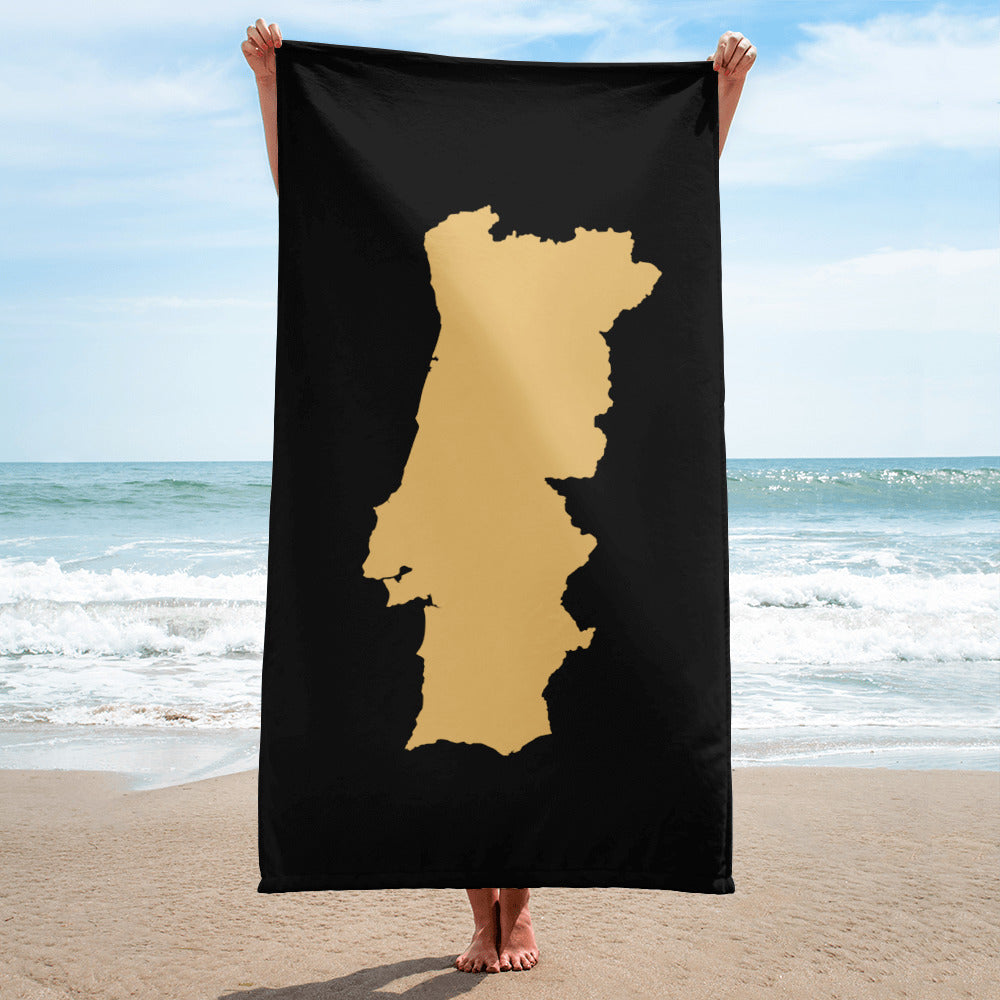 Toalha de praia “Mapa de Portugal”