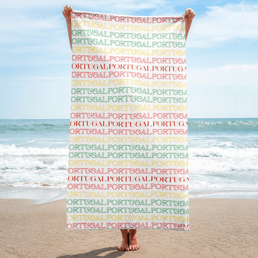 Serviette de plage « Portugal Vibes »
