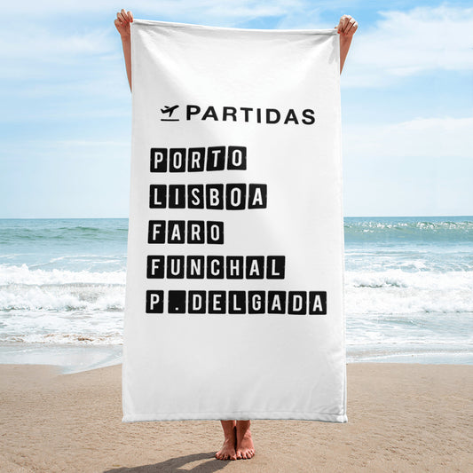 Serviette de plage « Destination Portugal »