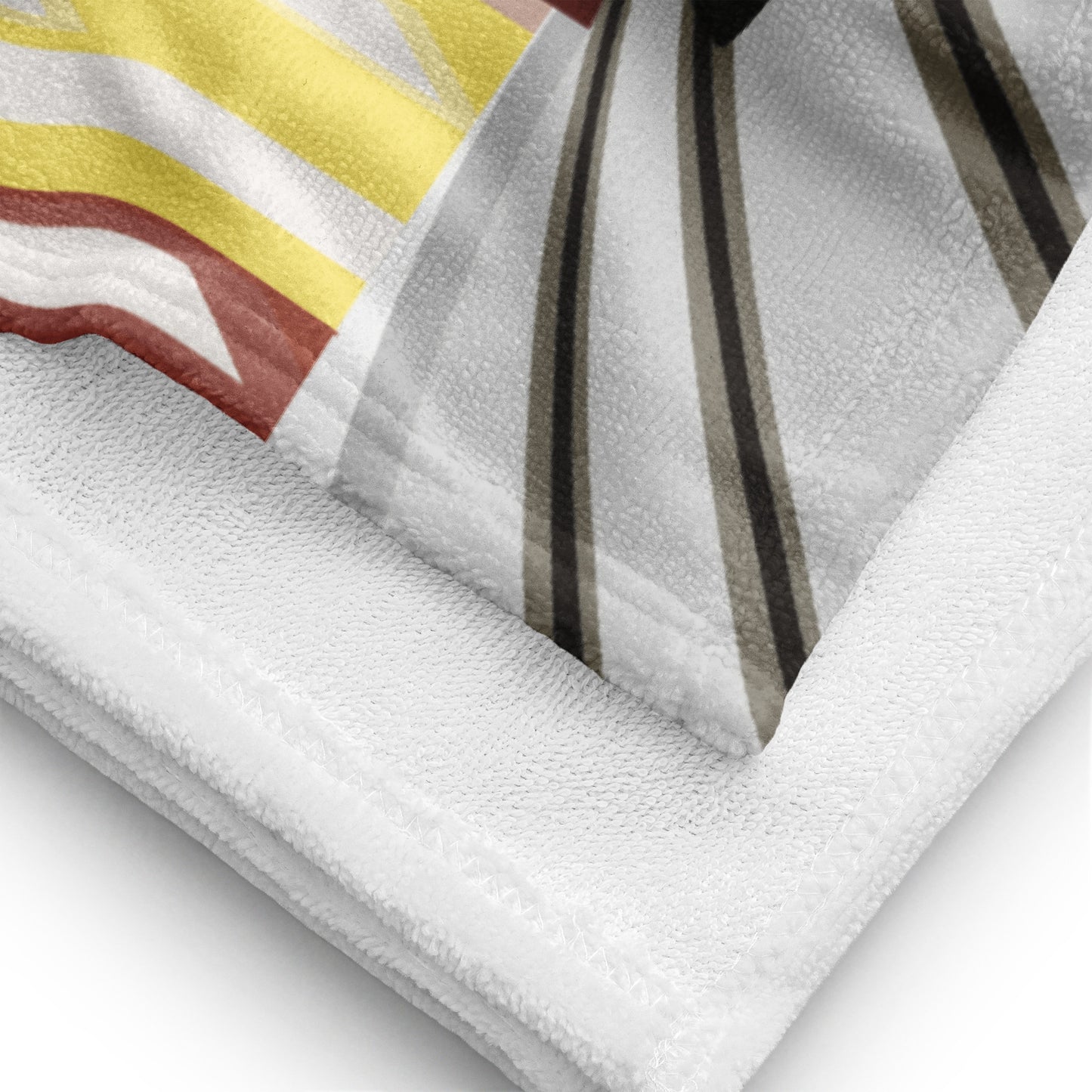 Serviette de plage « Tramway Lisbonne »