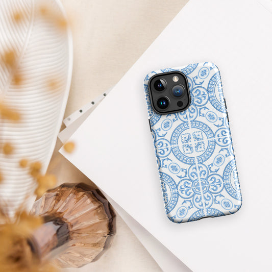 Coque iPhone rigide double protection « Azulejos de Figueira da Foz »