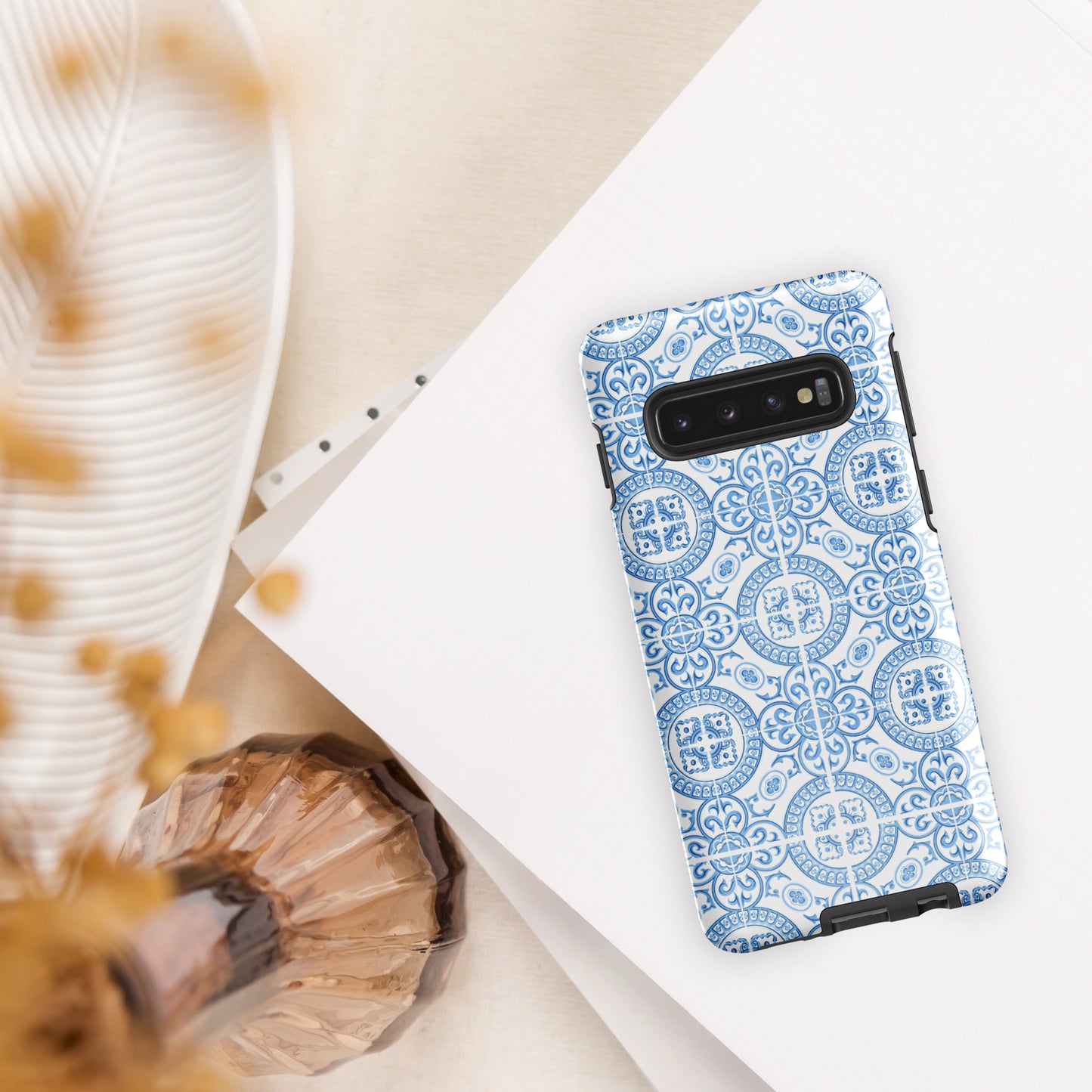 Coque Samsung rigide double protection « Azulejos de Figueira da Foz »
