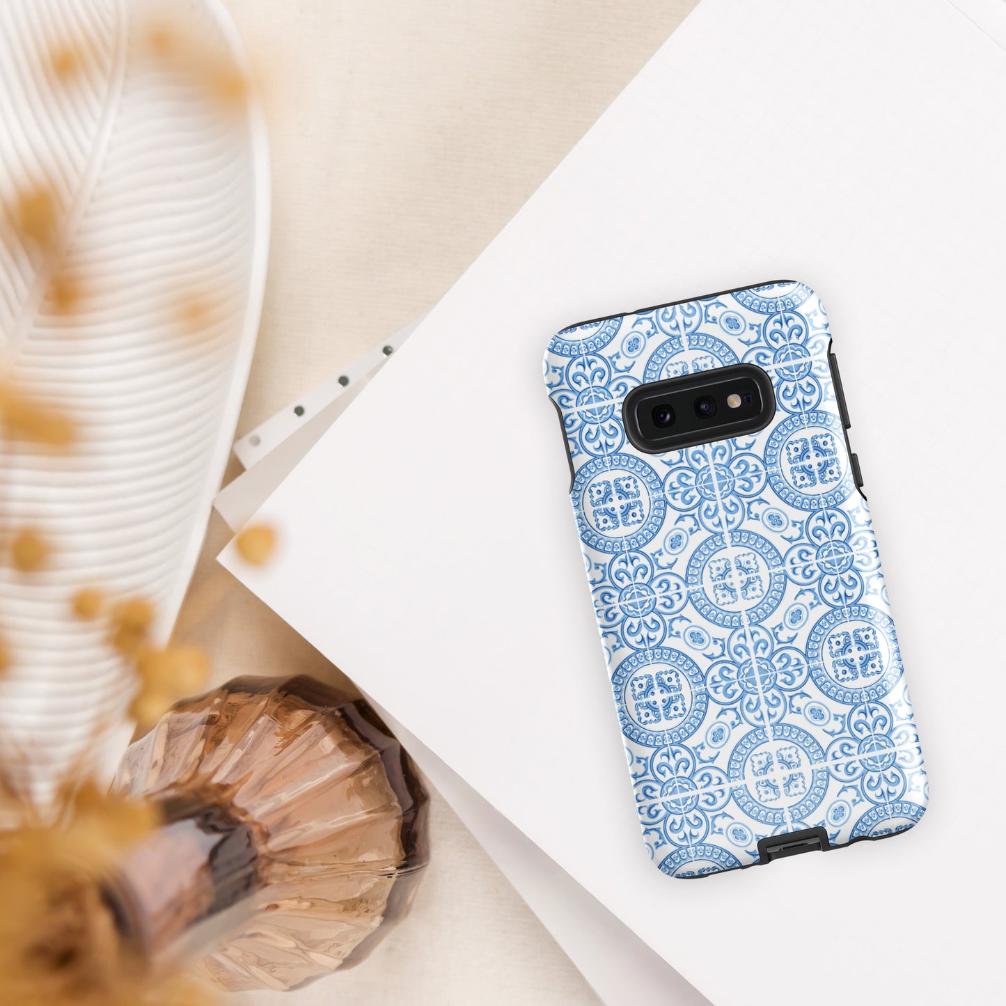 Coque Samsung rigide double protection « Azulejos de Figueira da Foz »