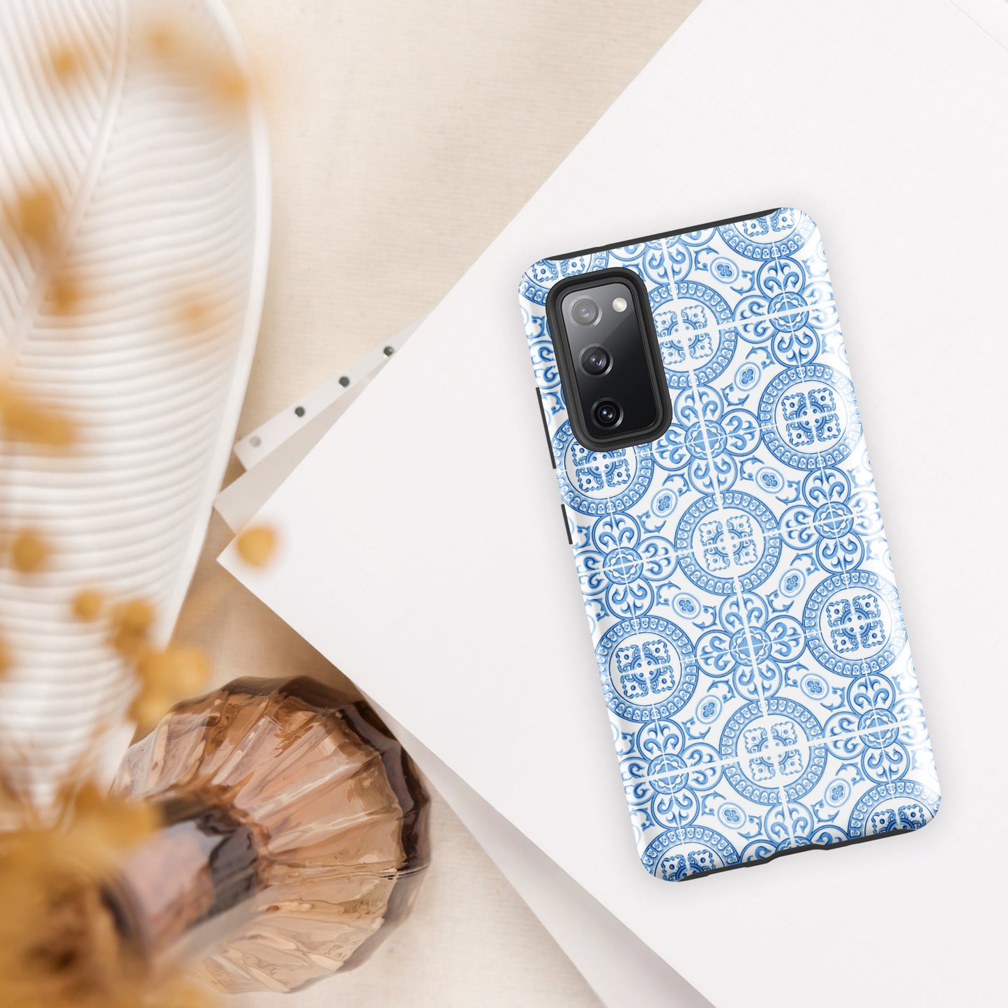 Coque Samsung rigide double protection « Azulejos de Figueira da Foz »