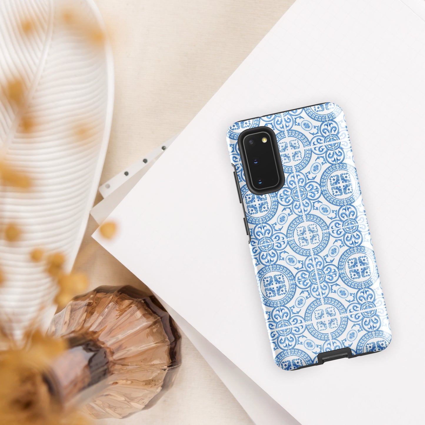 Coque Samsung rigide double protection « Azulejos de Figueira da Foz »