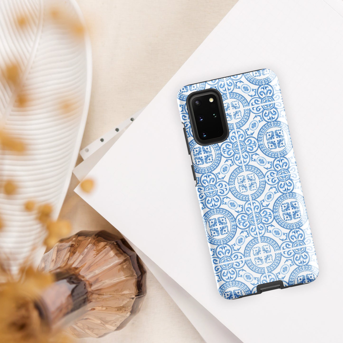 Coque Samsung rigide double protection « Azulejos de Figueira da Foz »