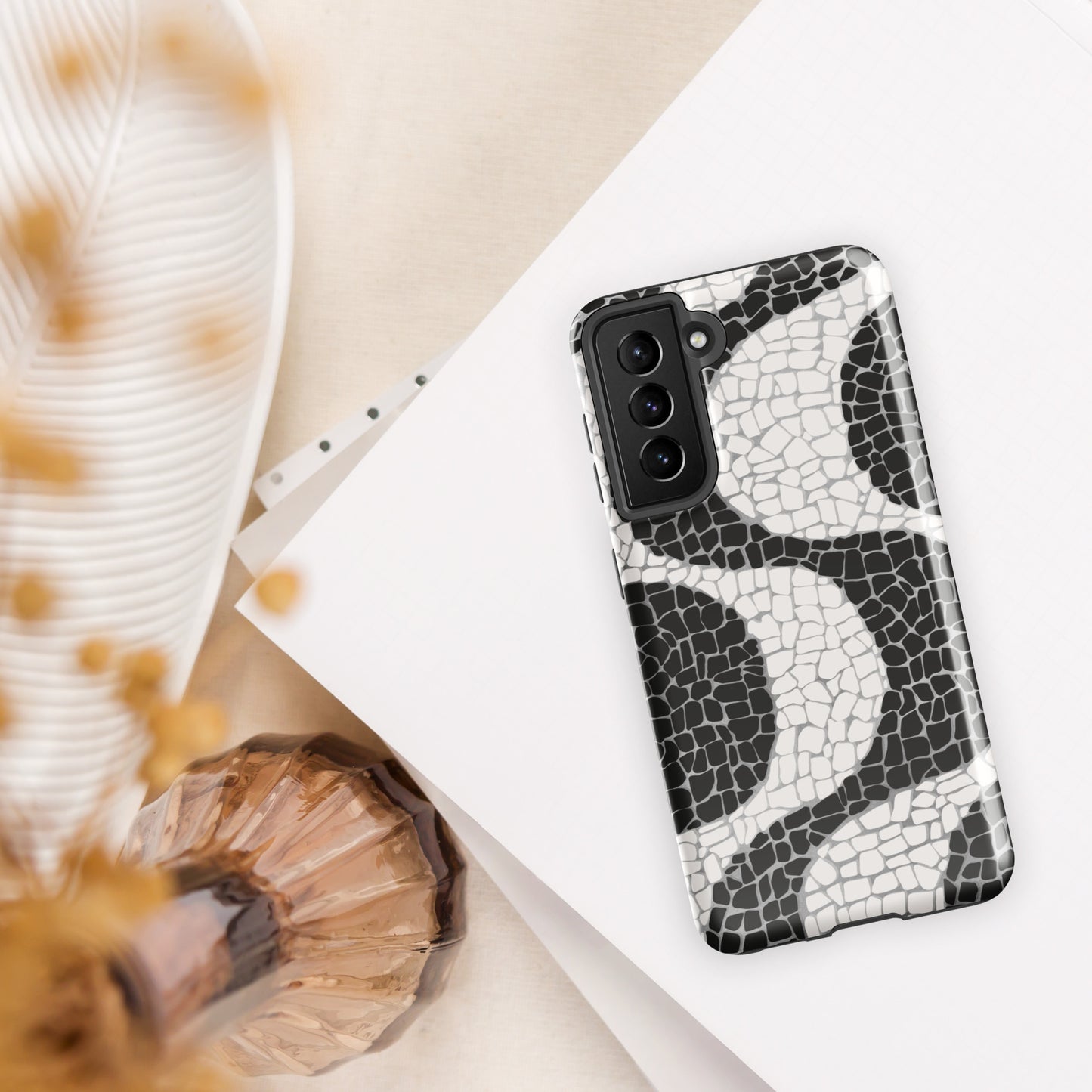 Coque Samsung rigide double protection « Calçada Portuguesa »