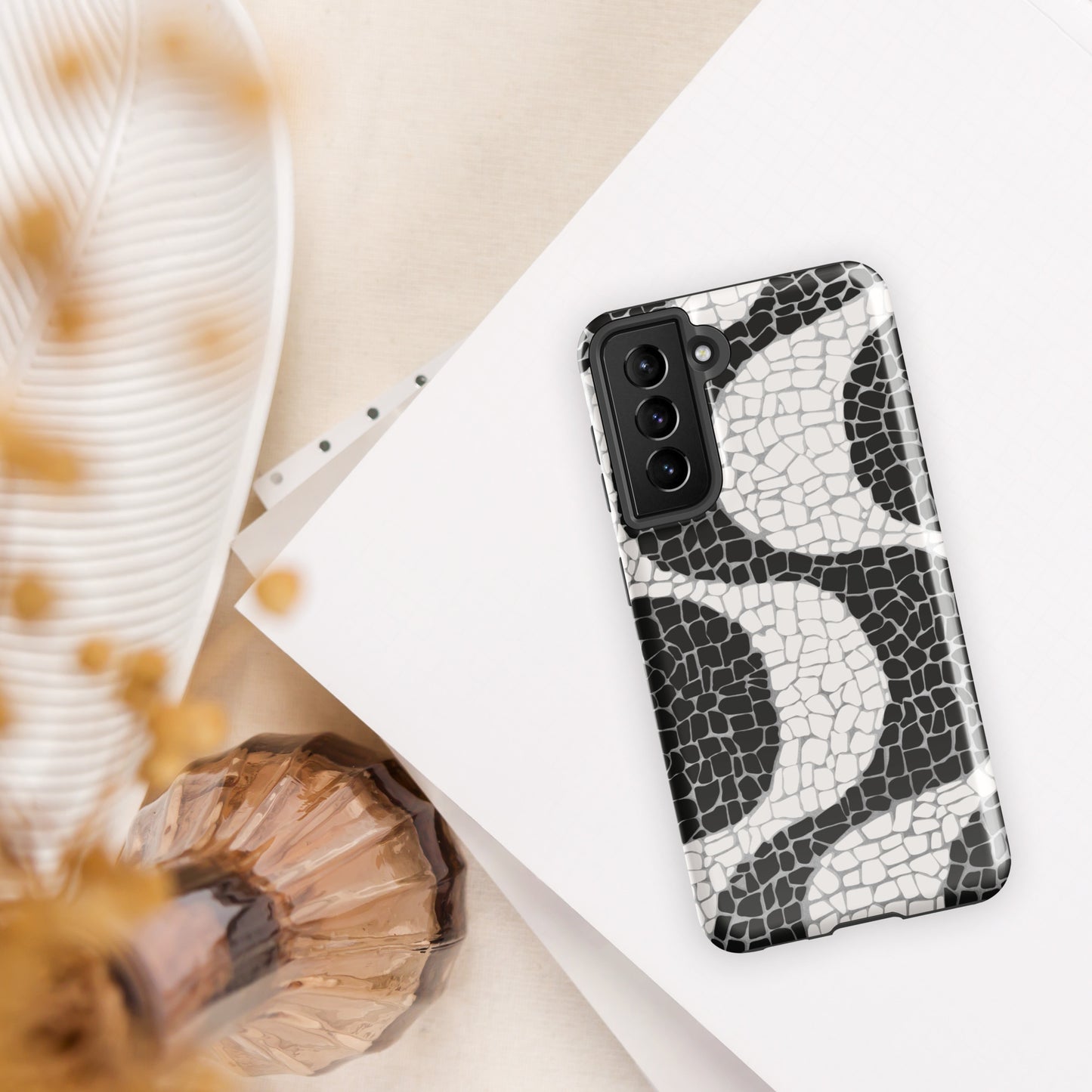 Coque Samsung rigide double protection « Calçada Portuguesa »