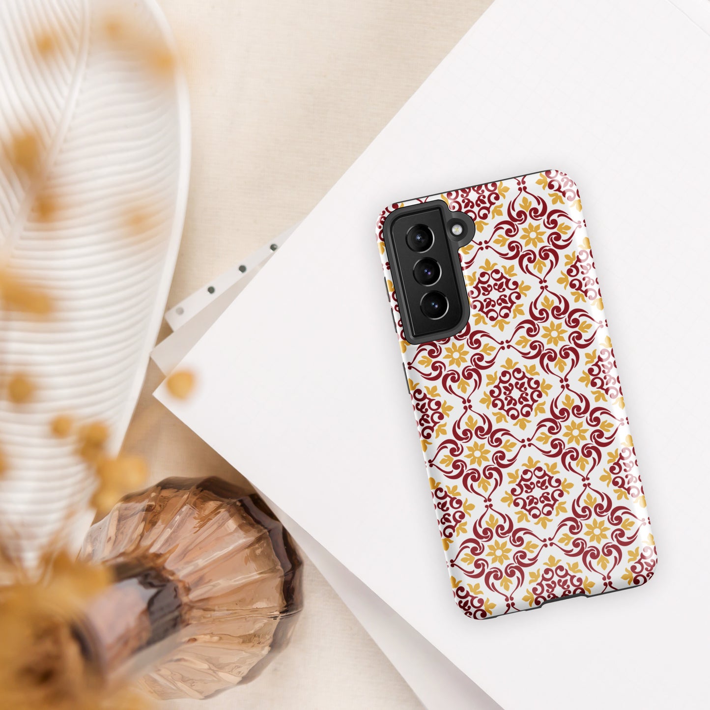 Coque Samsung rigide double protection « Azulejos de Sintra »