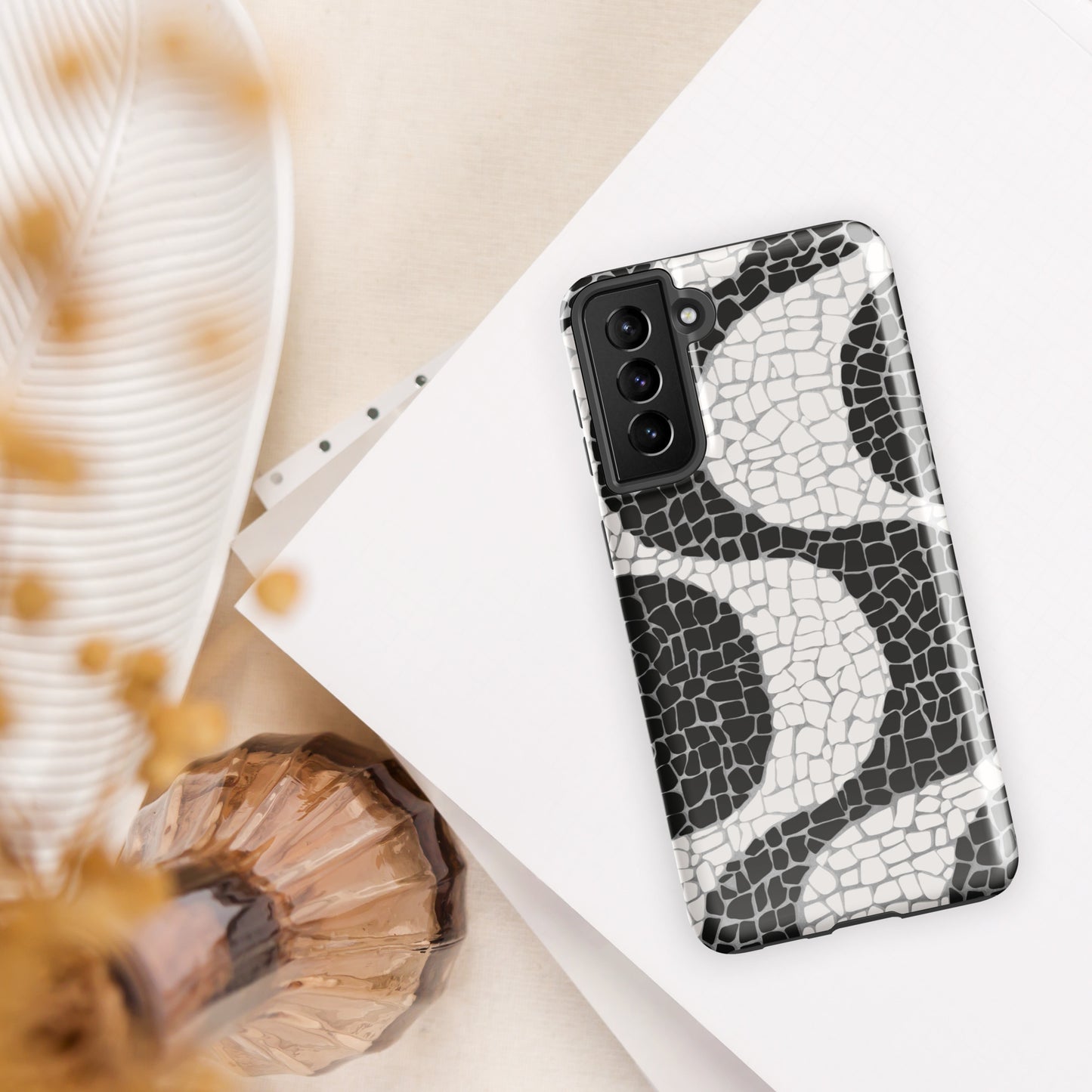 Coque Samsung rigide double protection « Calçada Portuguesa »