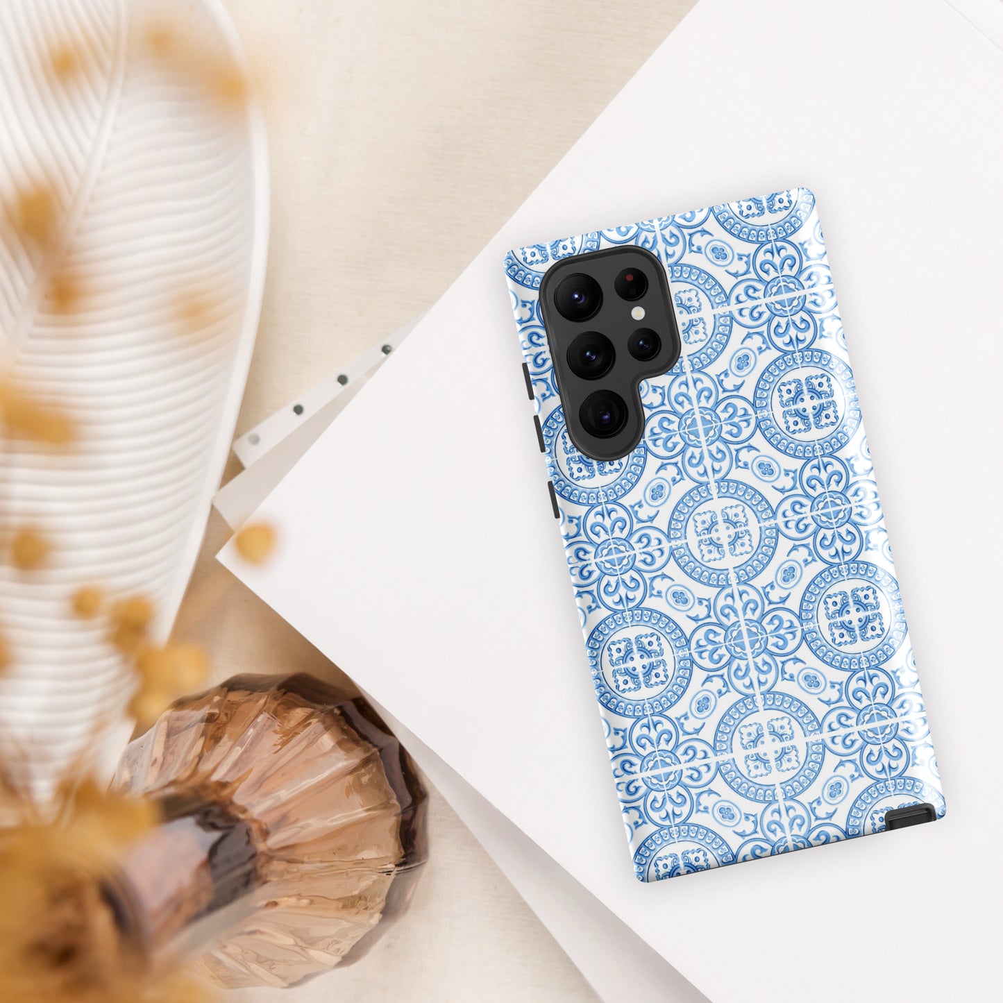 Coque Samsung rigide double protection « Azulejos de Figueira da Foz »