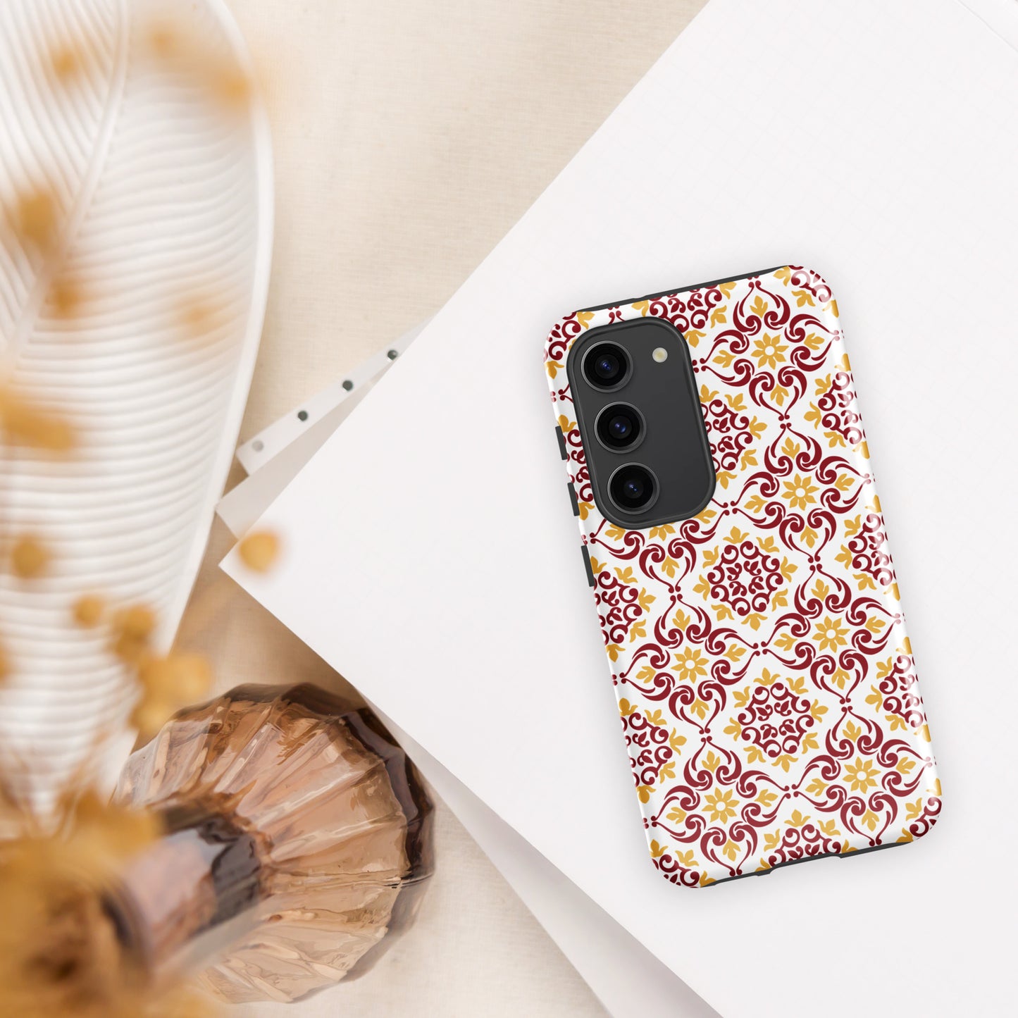 Coque Samsung rigide double protection « Azulejos de Sintra »
