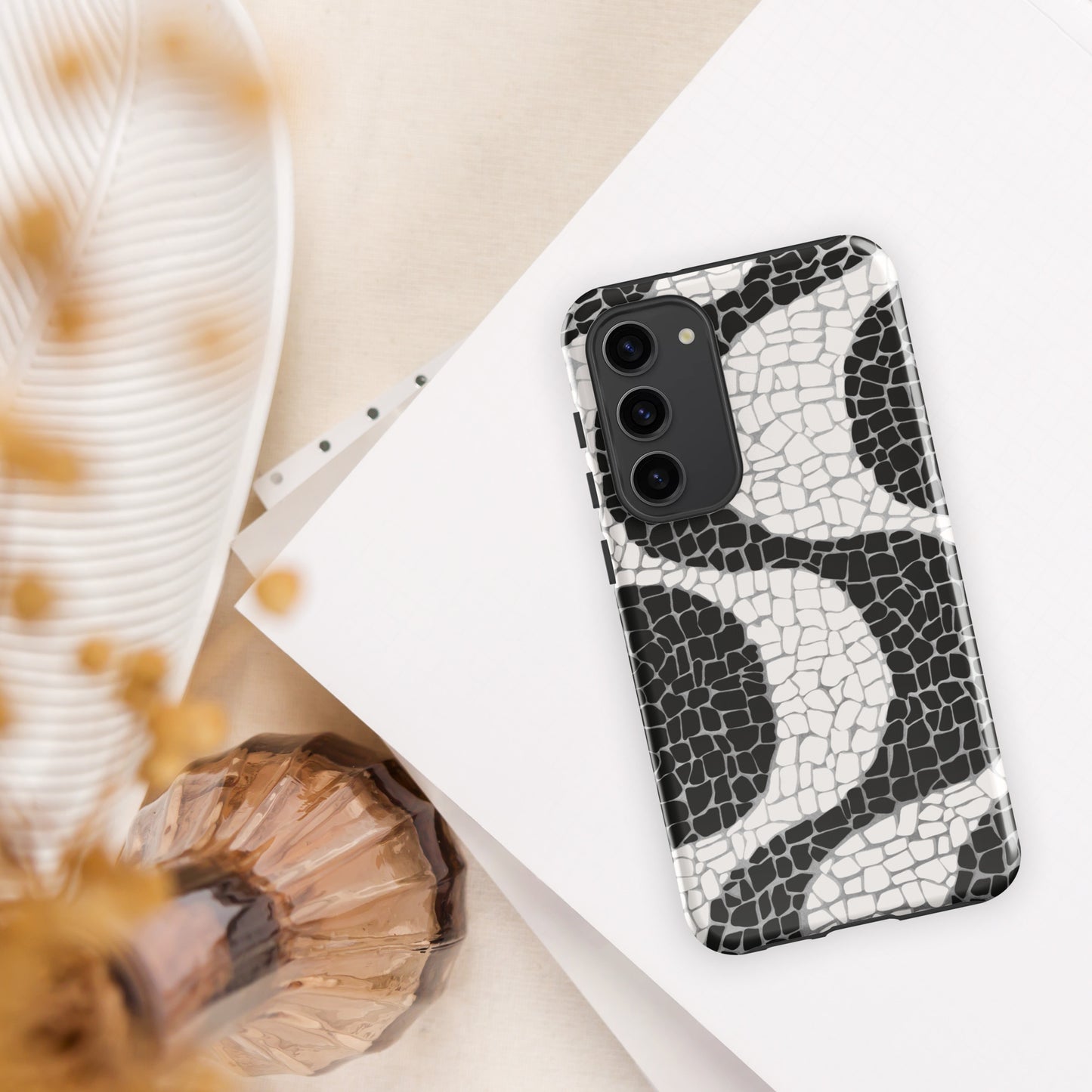 Coque Samsung rigide double protection « Calçada Portuguesa »