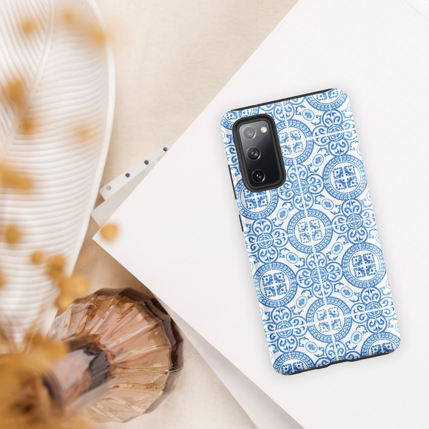 Coque Samsung rigide double protection « Azulejos de Figueira da Foz »