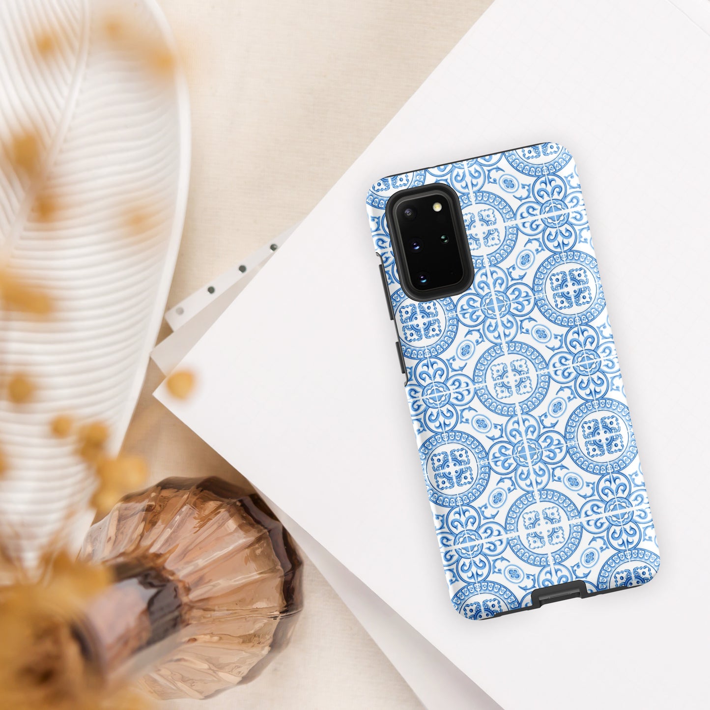 Coque Samsung rigide double protection « Azulejos de Figueira da Foz »