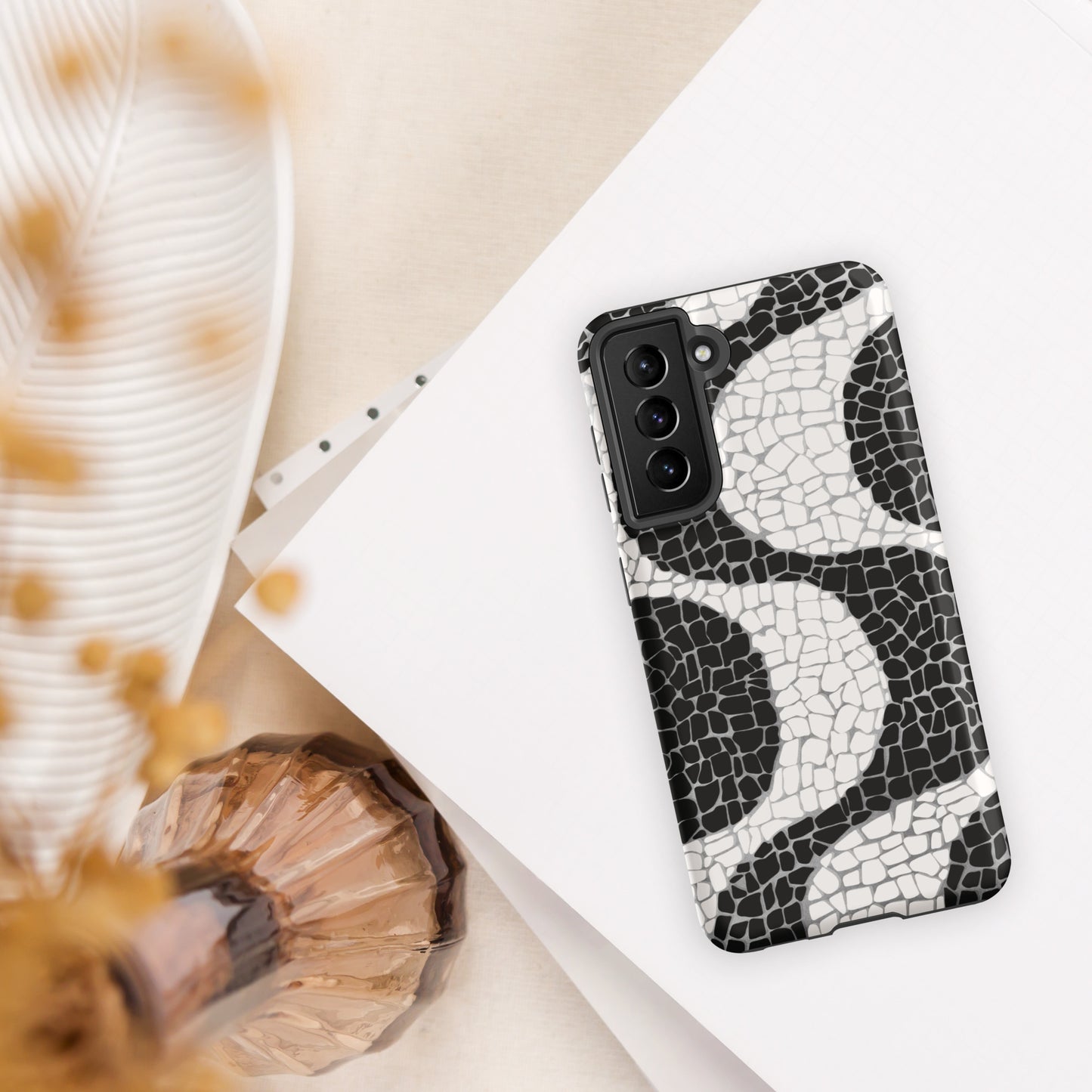 Coque Samsung rigide double protection « Calçada Portuguesa »