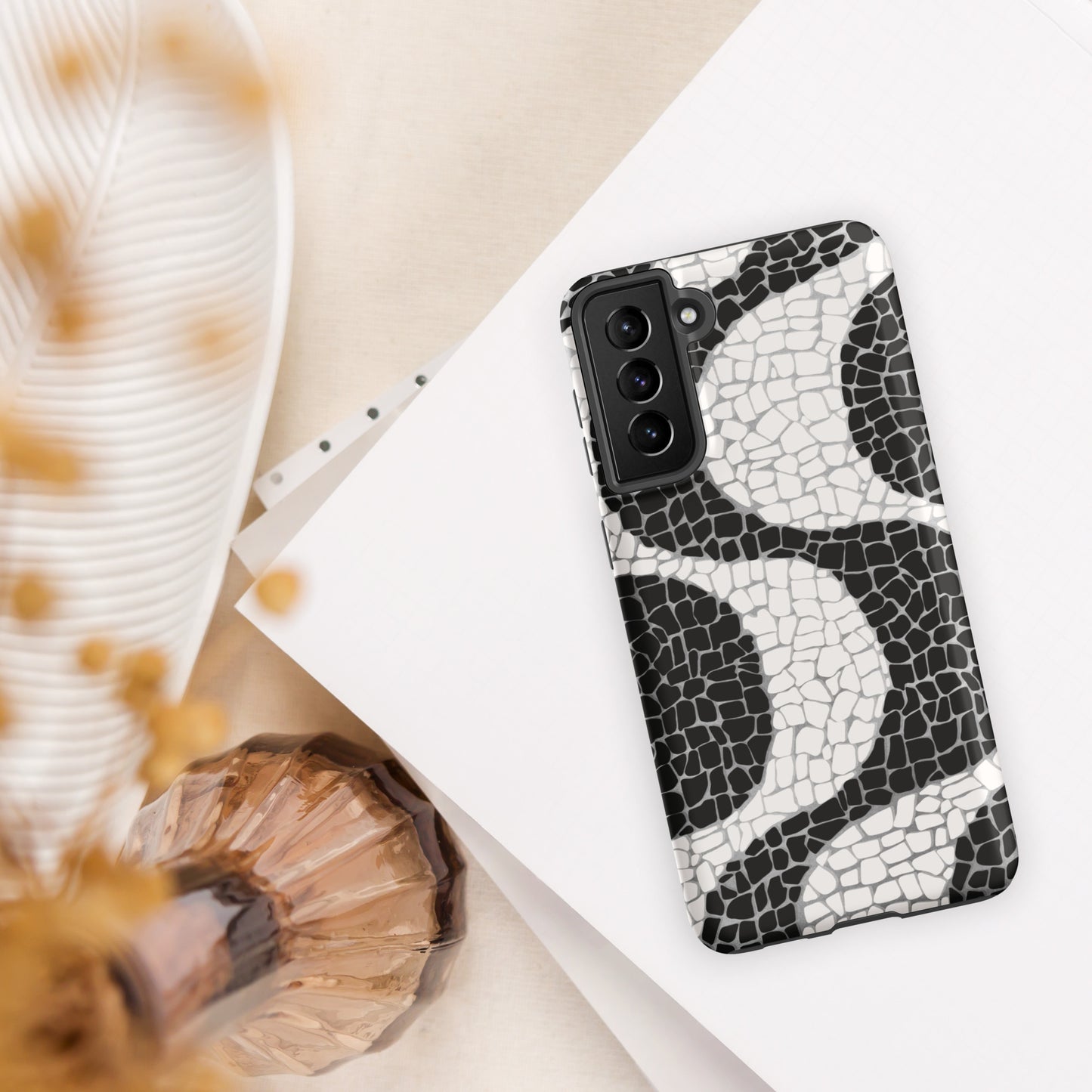 Coque Samsung rigide double protection « Calçada Portuguesa »