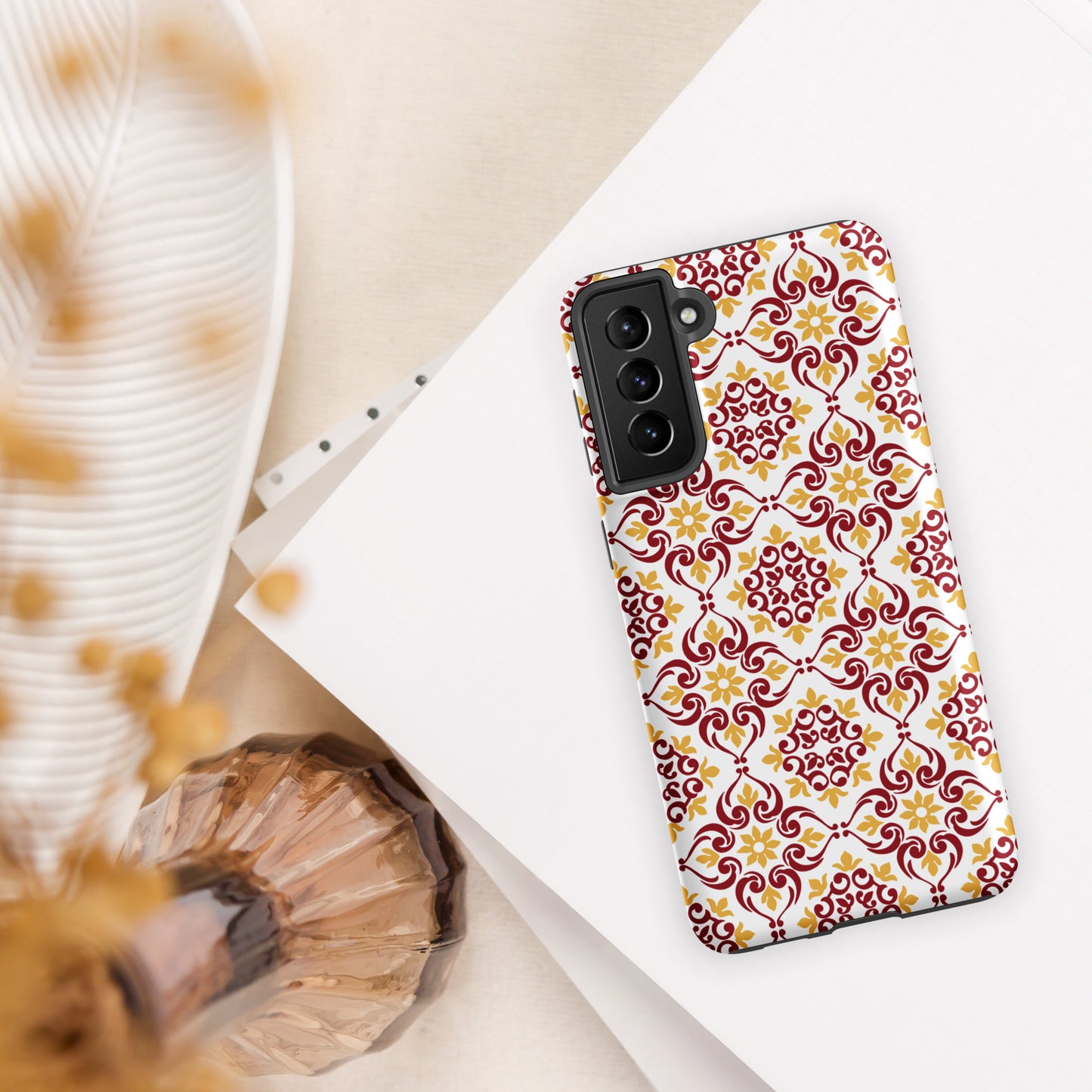 Coque Samsung rigide double protection « Azulejos de Sintra »