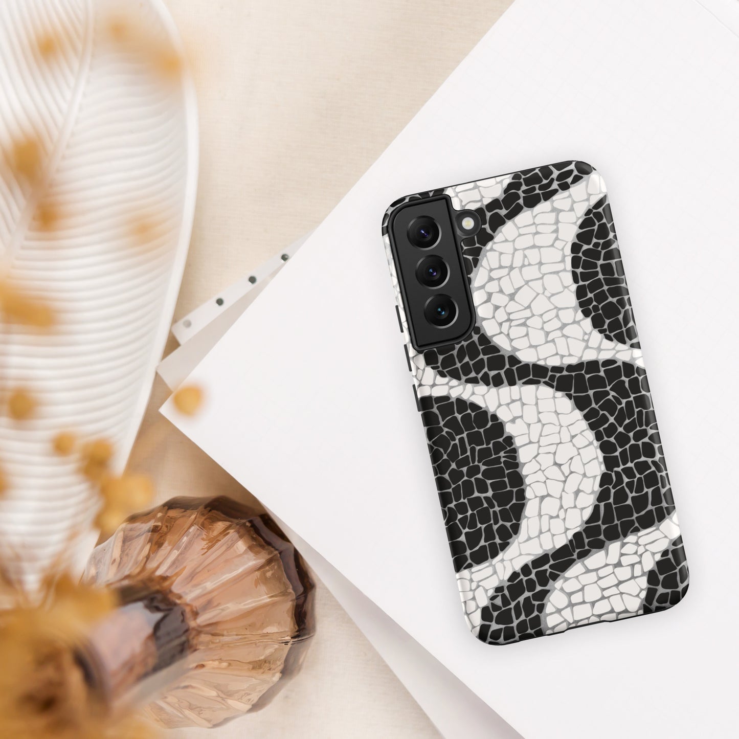 Coque Samsung rigide double protection « Calçada Portuguesa »