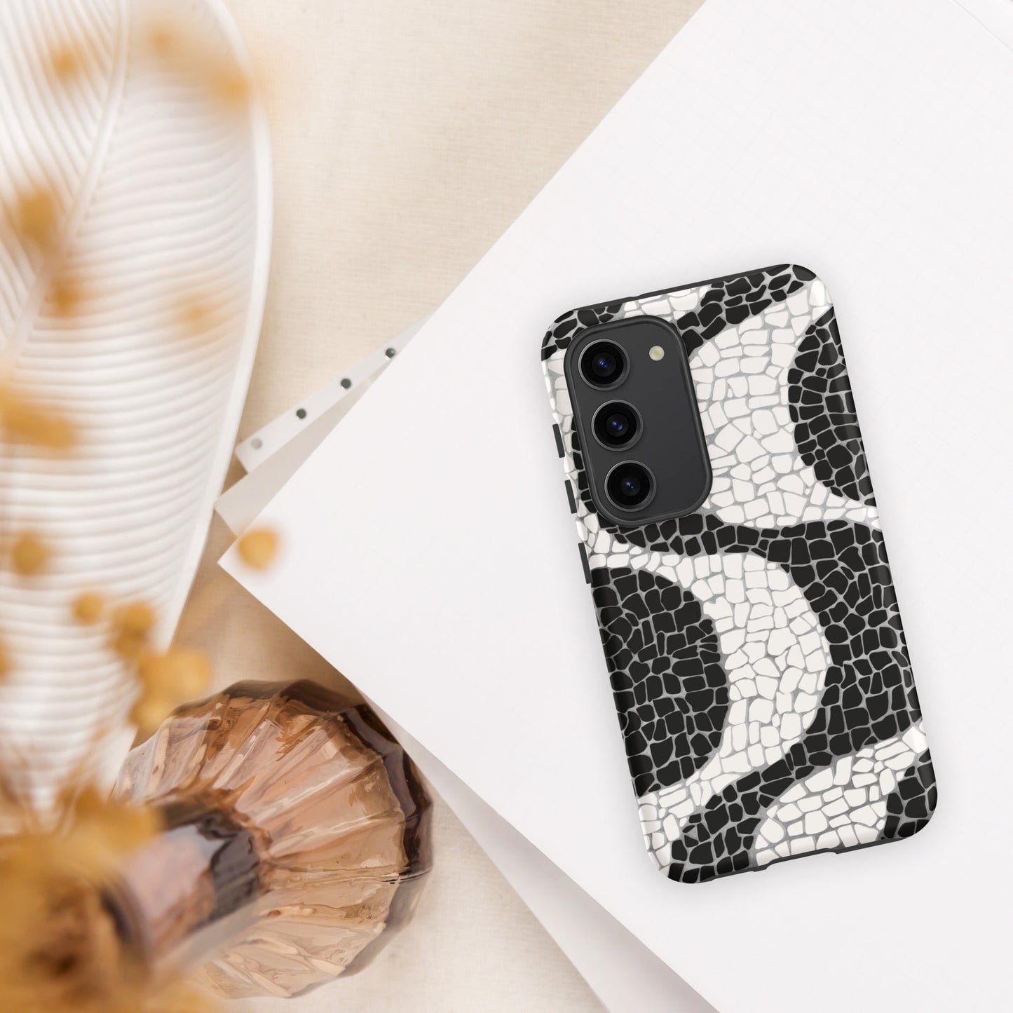 Coque Samsung rigide double protection « Calçada Portuguesa »