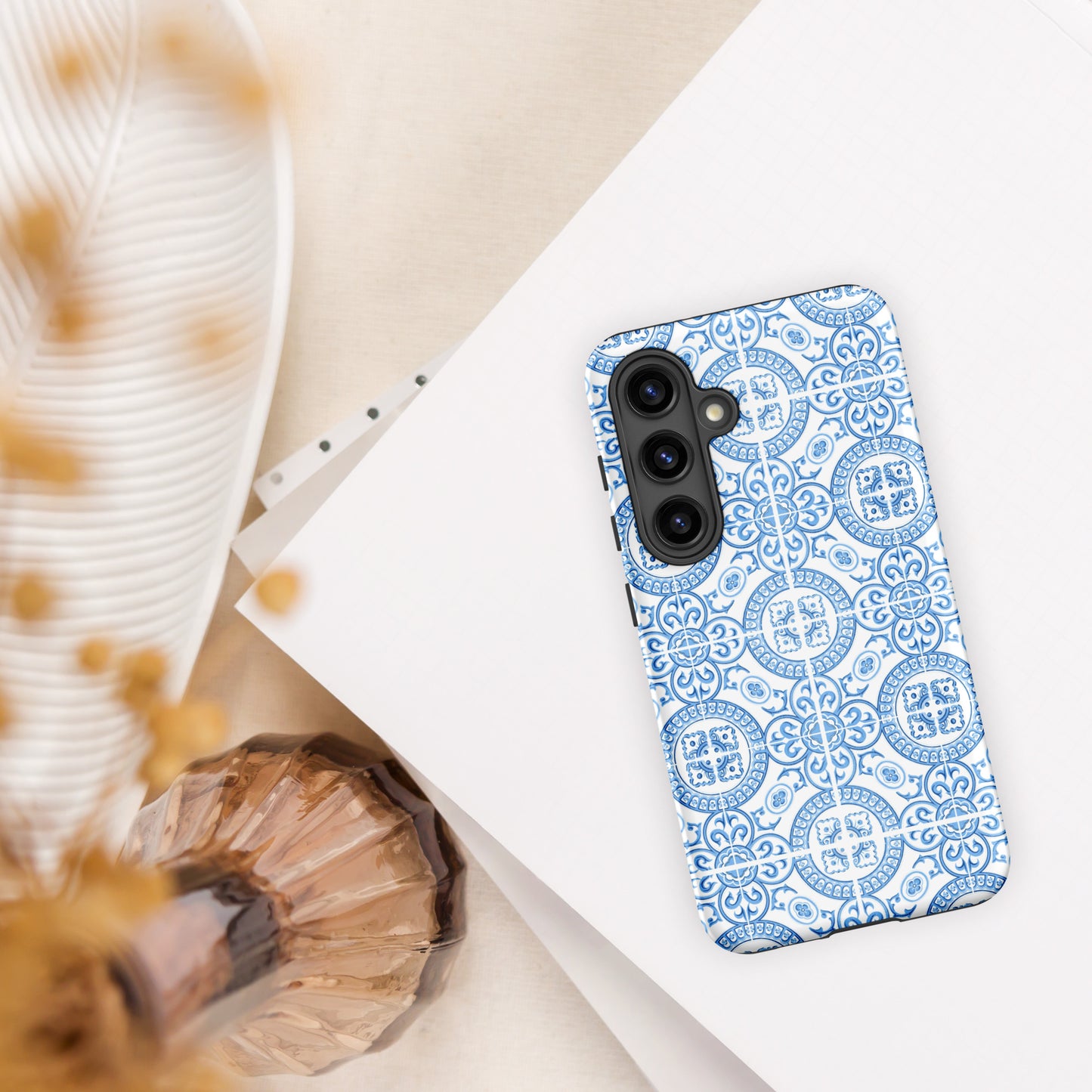 Coque Samsung rigide double protection « Azulejos de Figueira da Foz »